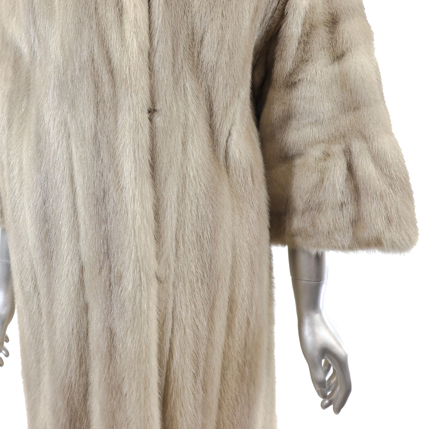 Beige Mink Coat- Size XL