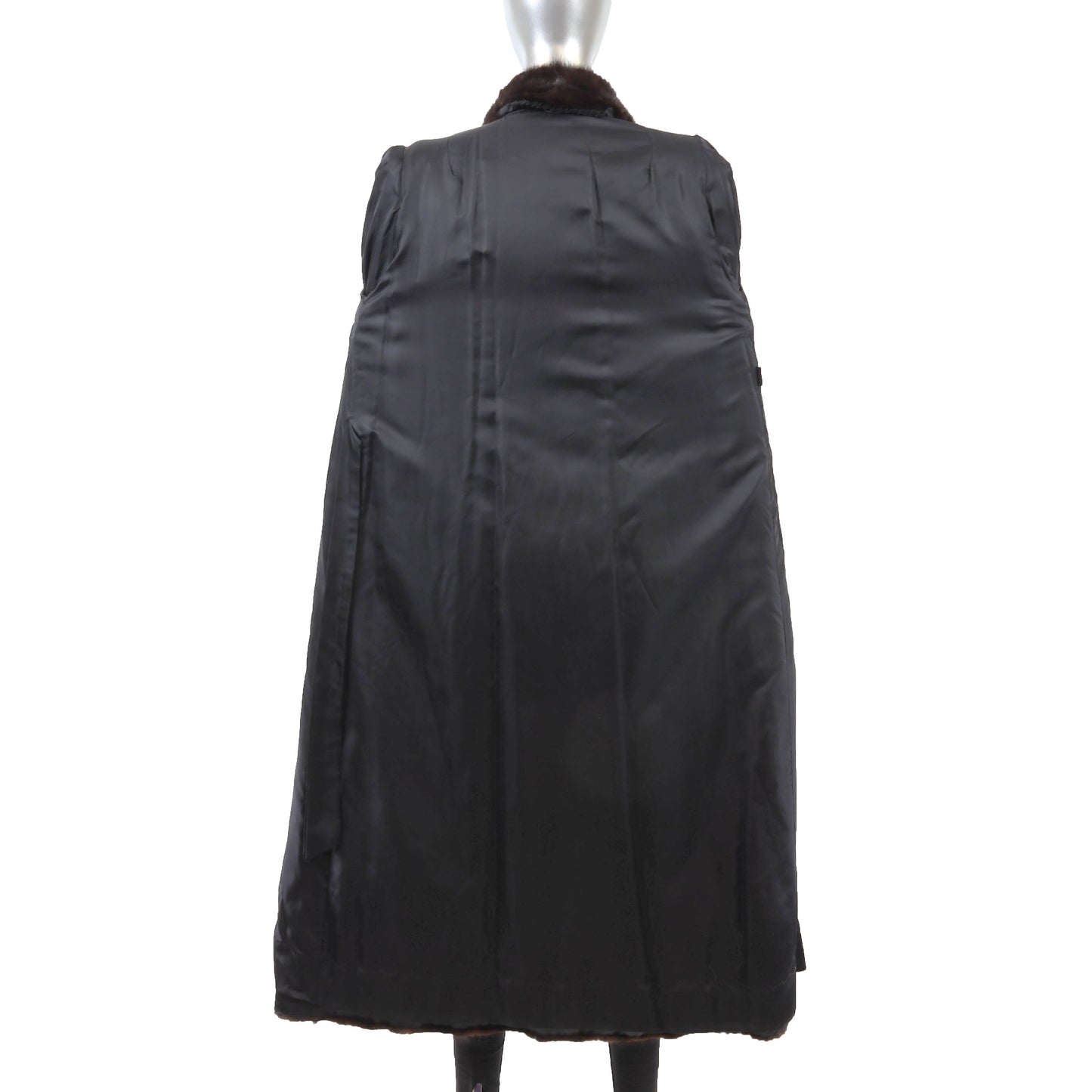 Dark Brown Mink Coat- Size M