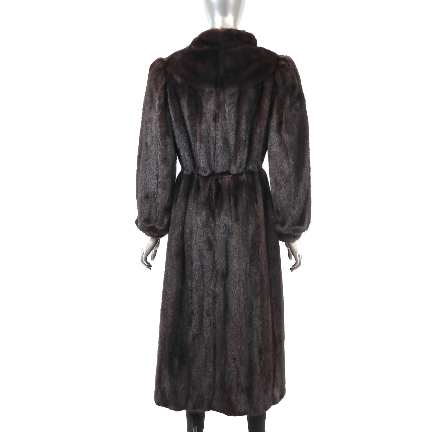 Dark Brown Mink Coat- Size M