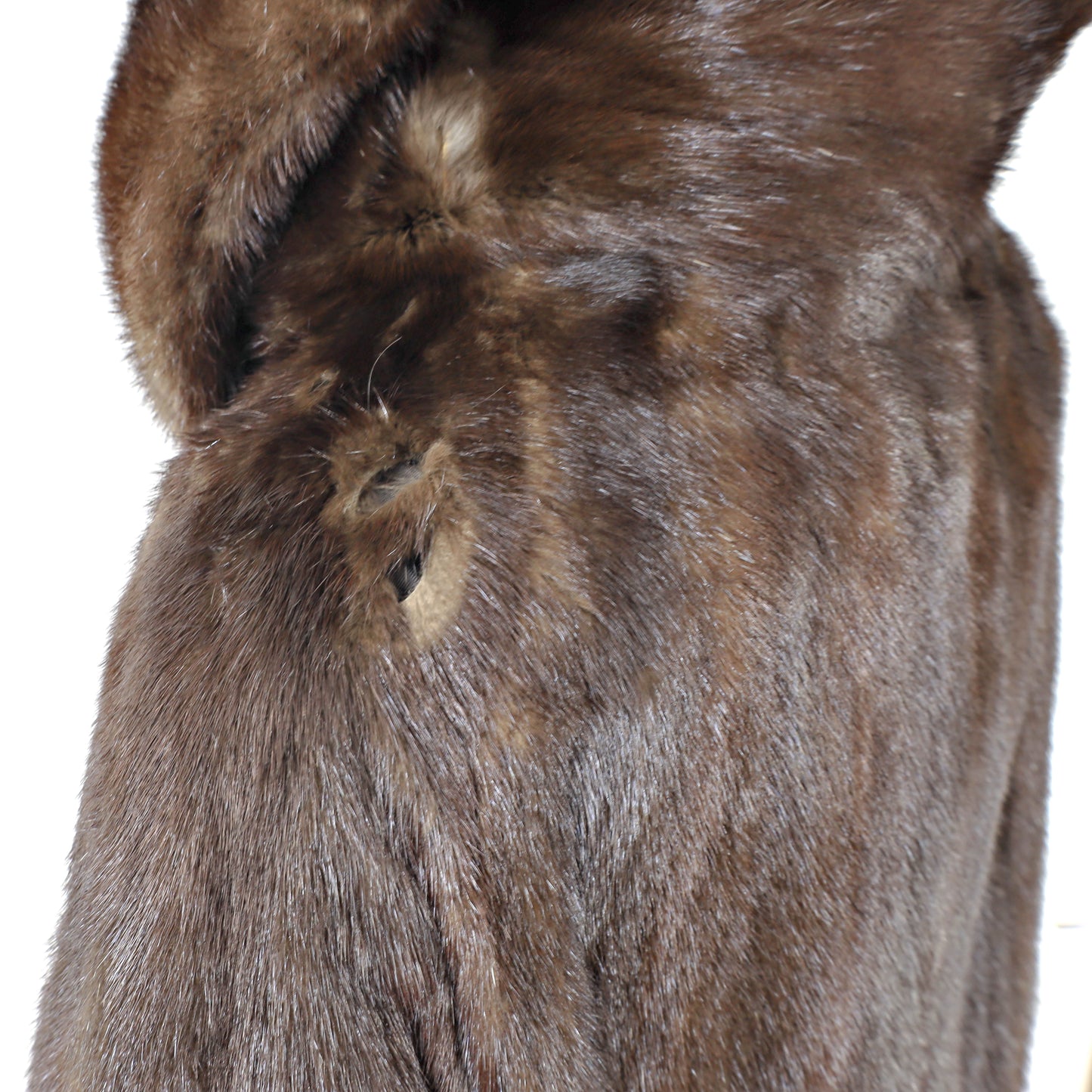 Brown Mink Coat- Size M-L