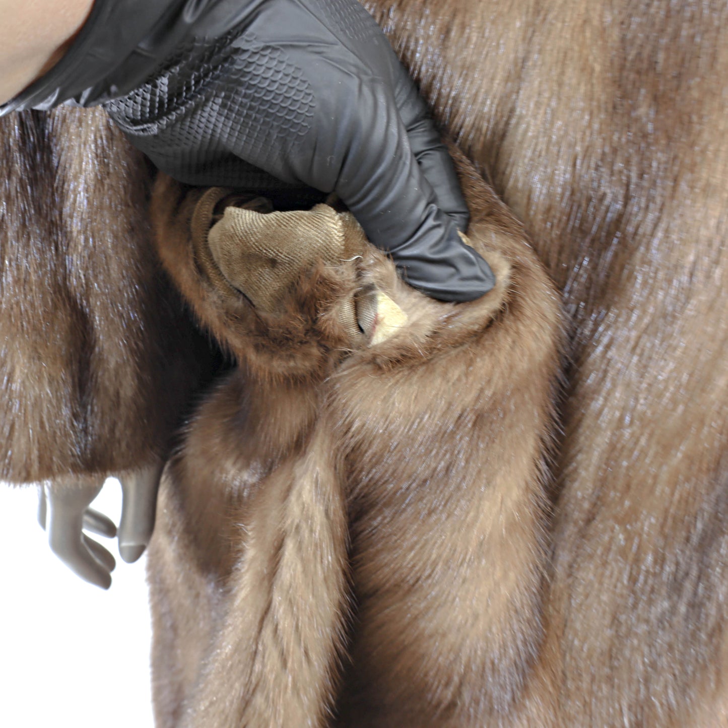 Brown Mink Coat- Size L