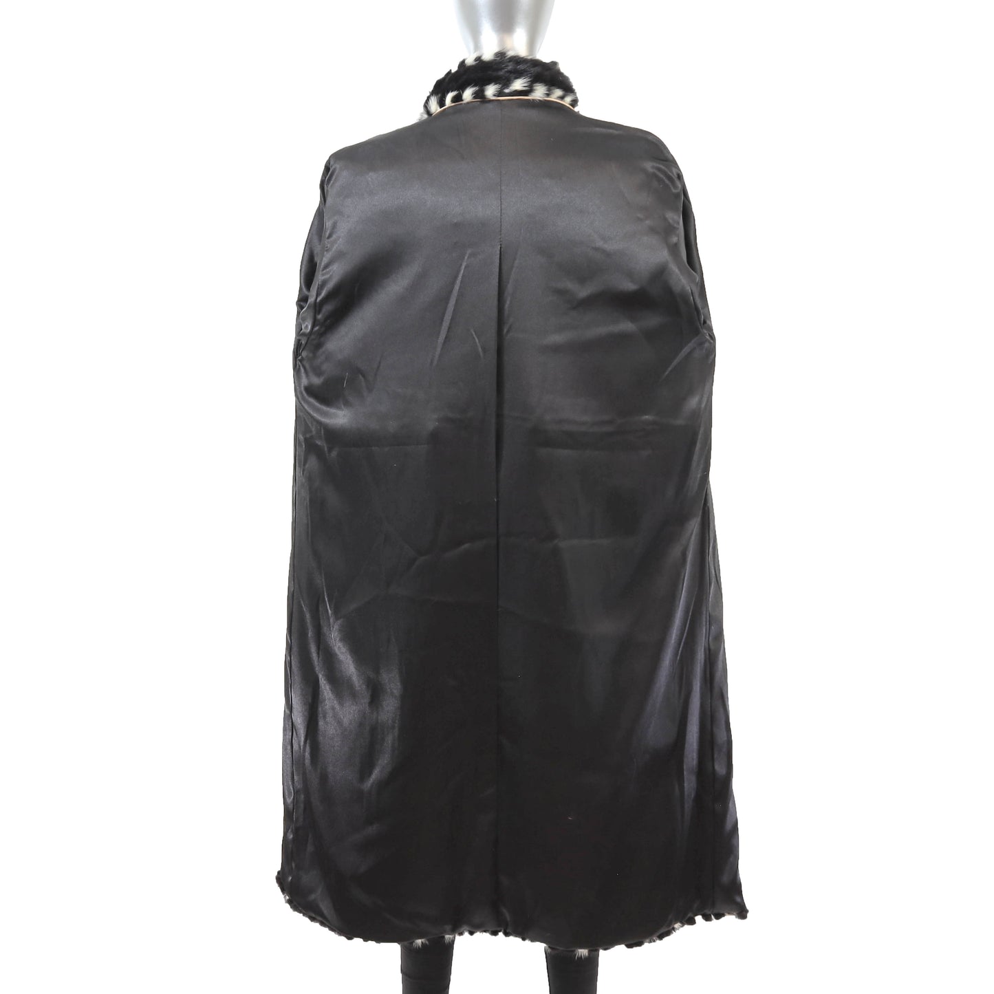 Multicolor Mink Coat- Size L-XL