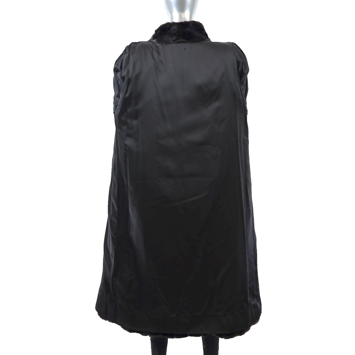 Dark Brown Mink Coat- Size M