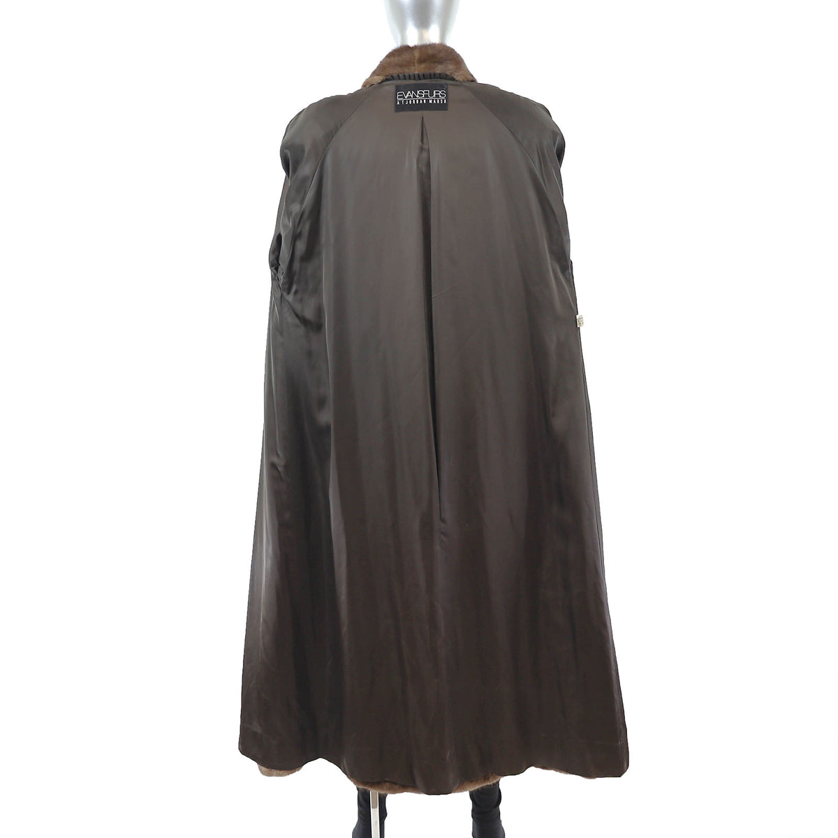 Brown Mink Coat- Size L