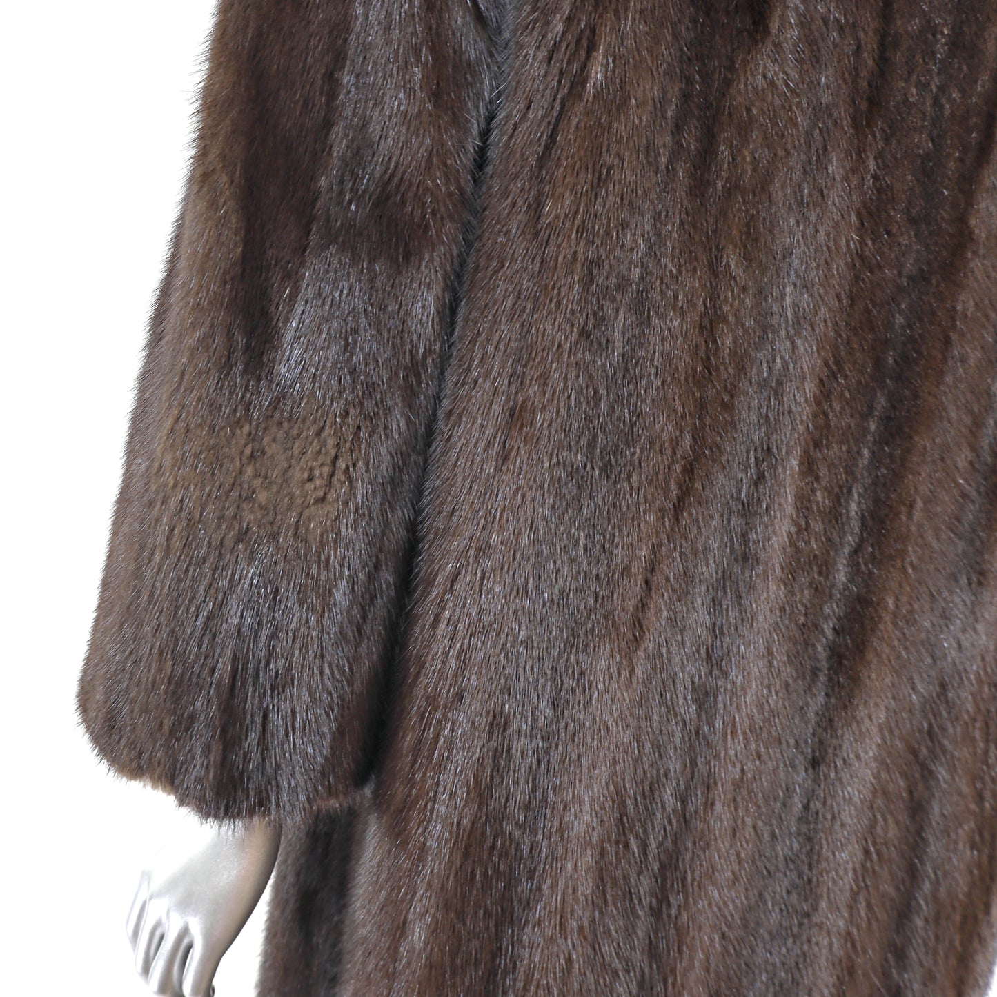 Mahogany Mink 7/8 Coat- Size S