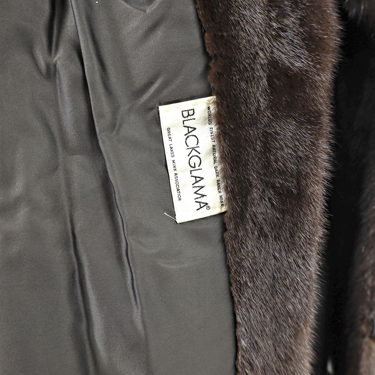 Blackglama Mink Coat- Size M