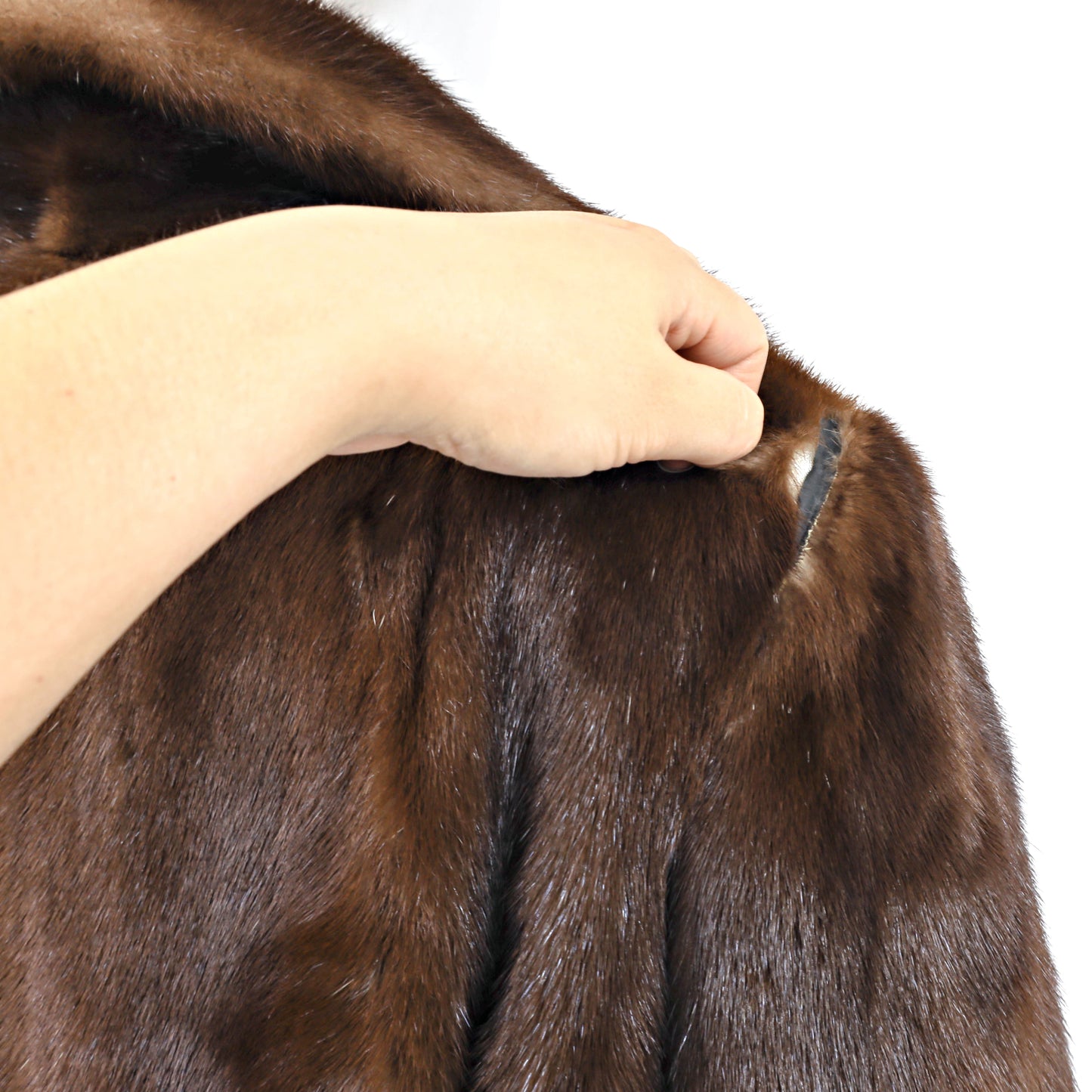 Brown Mink Coat- Size XXL