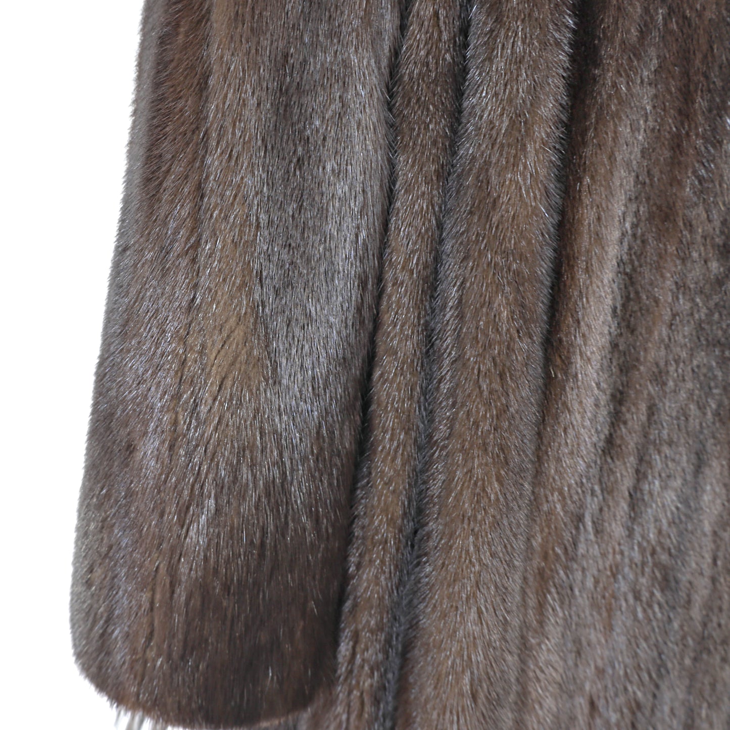 Dark Brown Mink Coat- Size XL