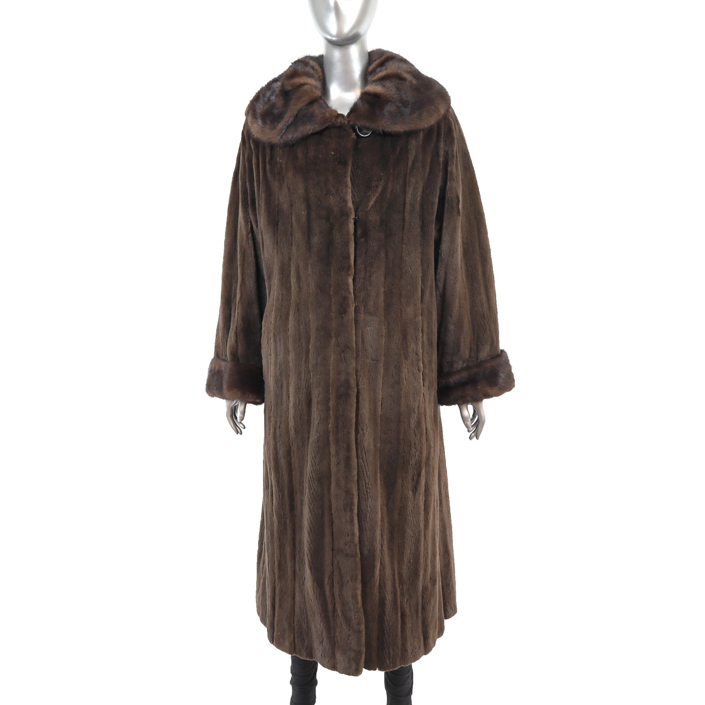 Pierre Balmain/ Saks-Fifth Avenue Sheared Mink Coat- Size XXL