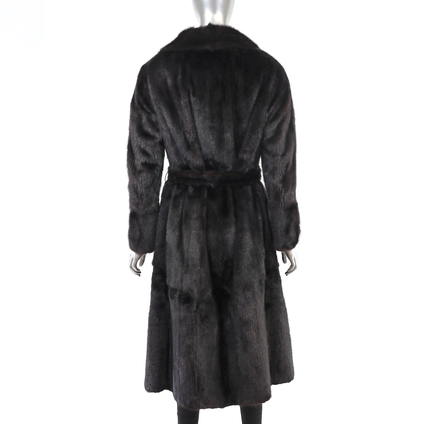 Black Mink Coat- Size L
