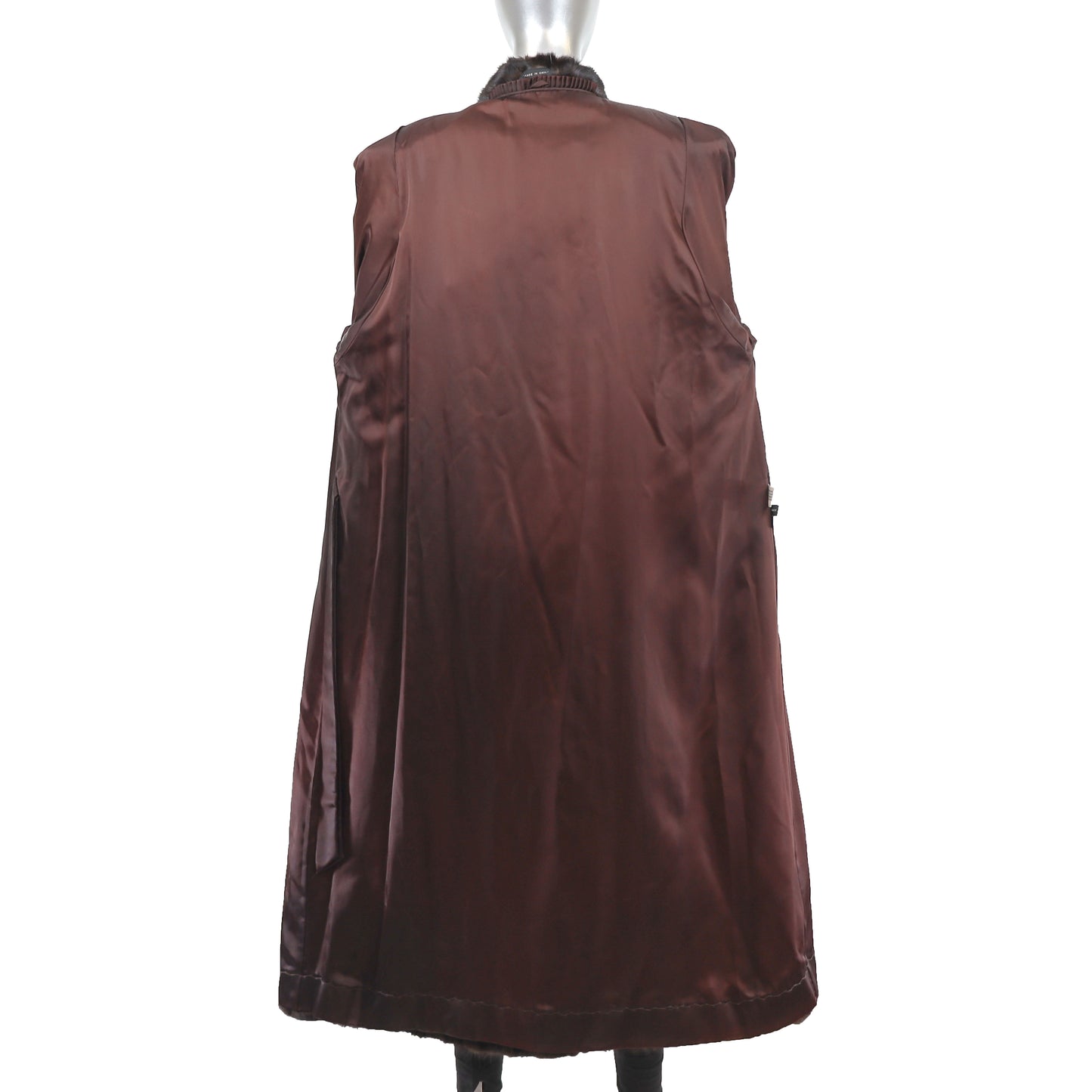 Brown Mink Coat- Size L