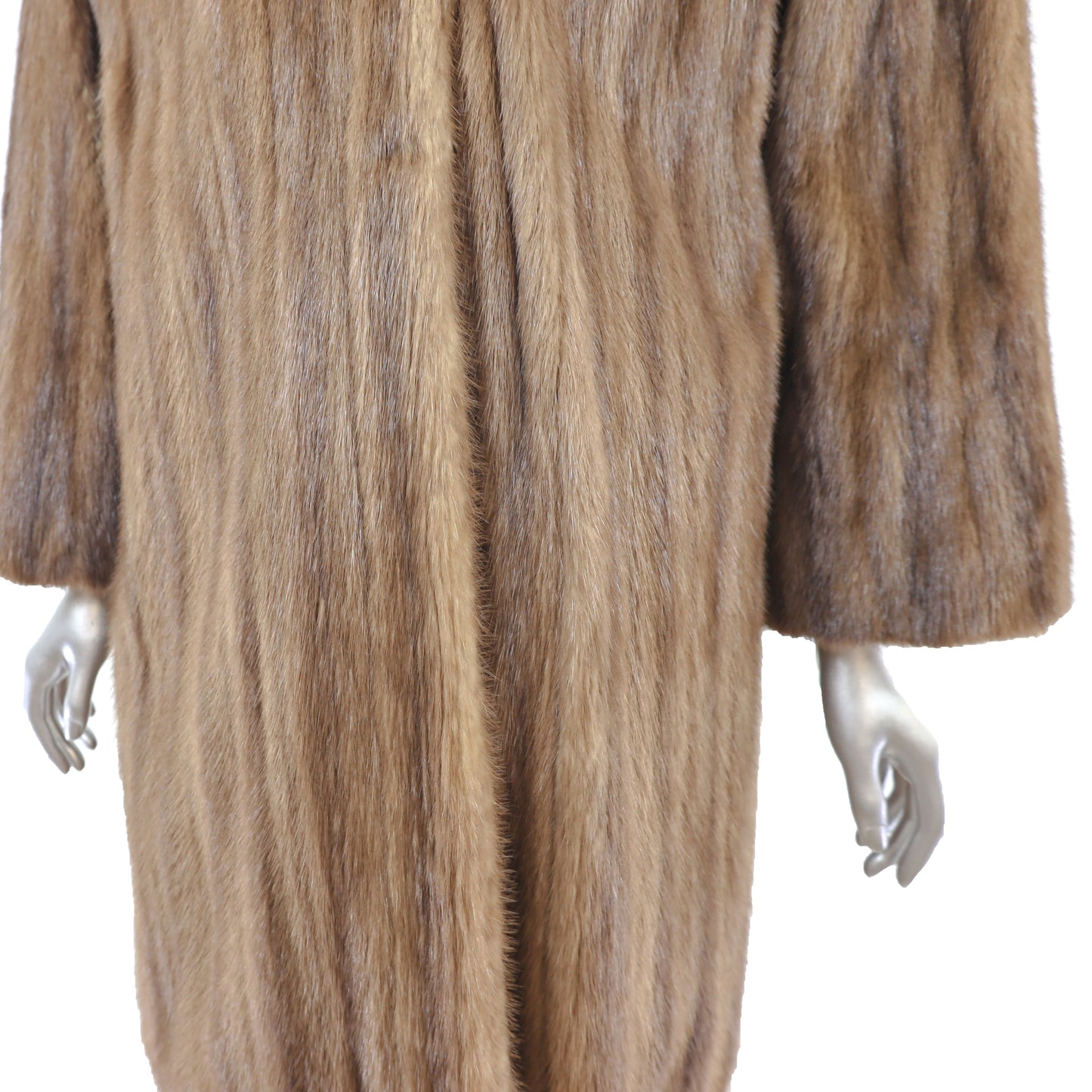 Light Brown Mink Coat- Size M