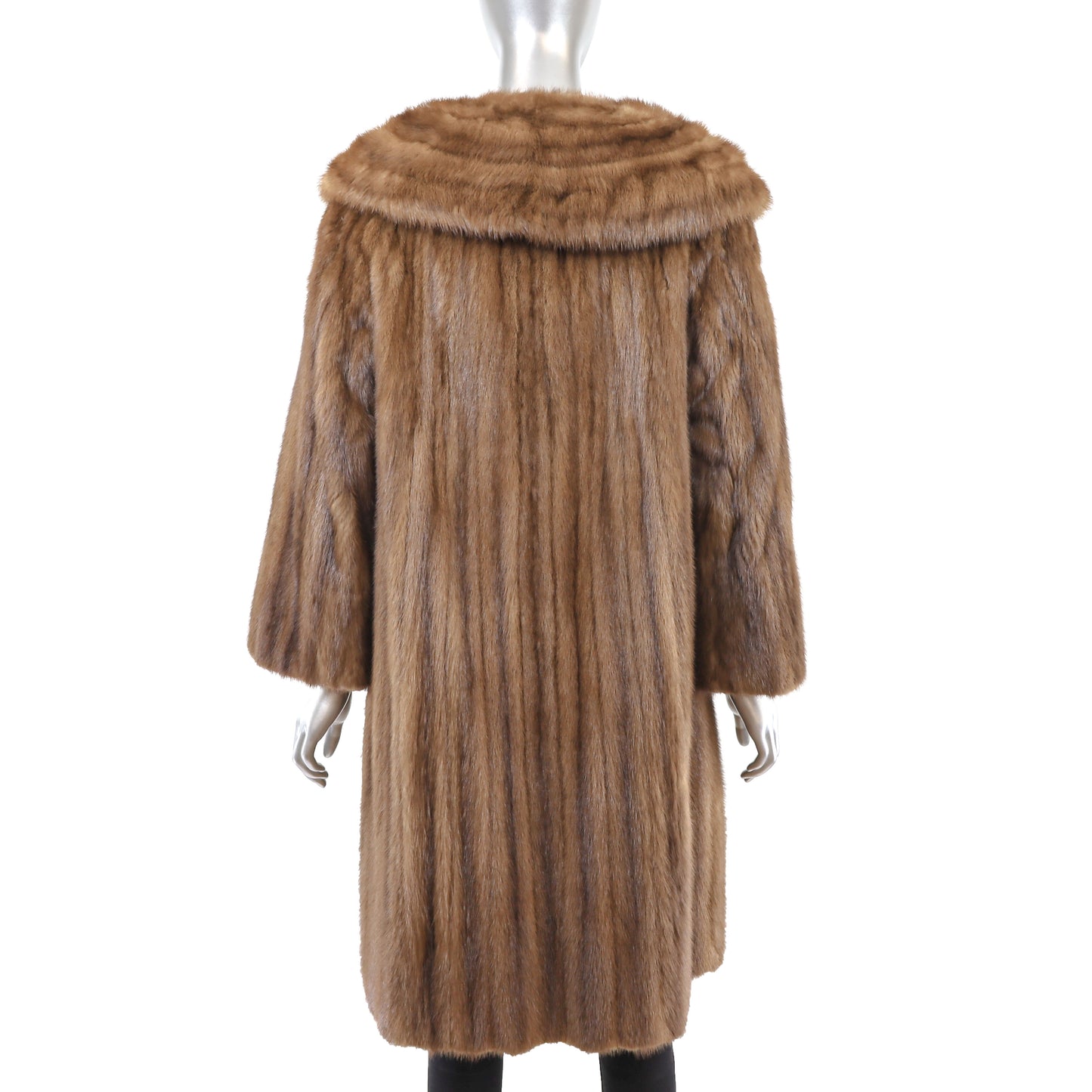 Light Brown Mink Coat- Size M