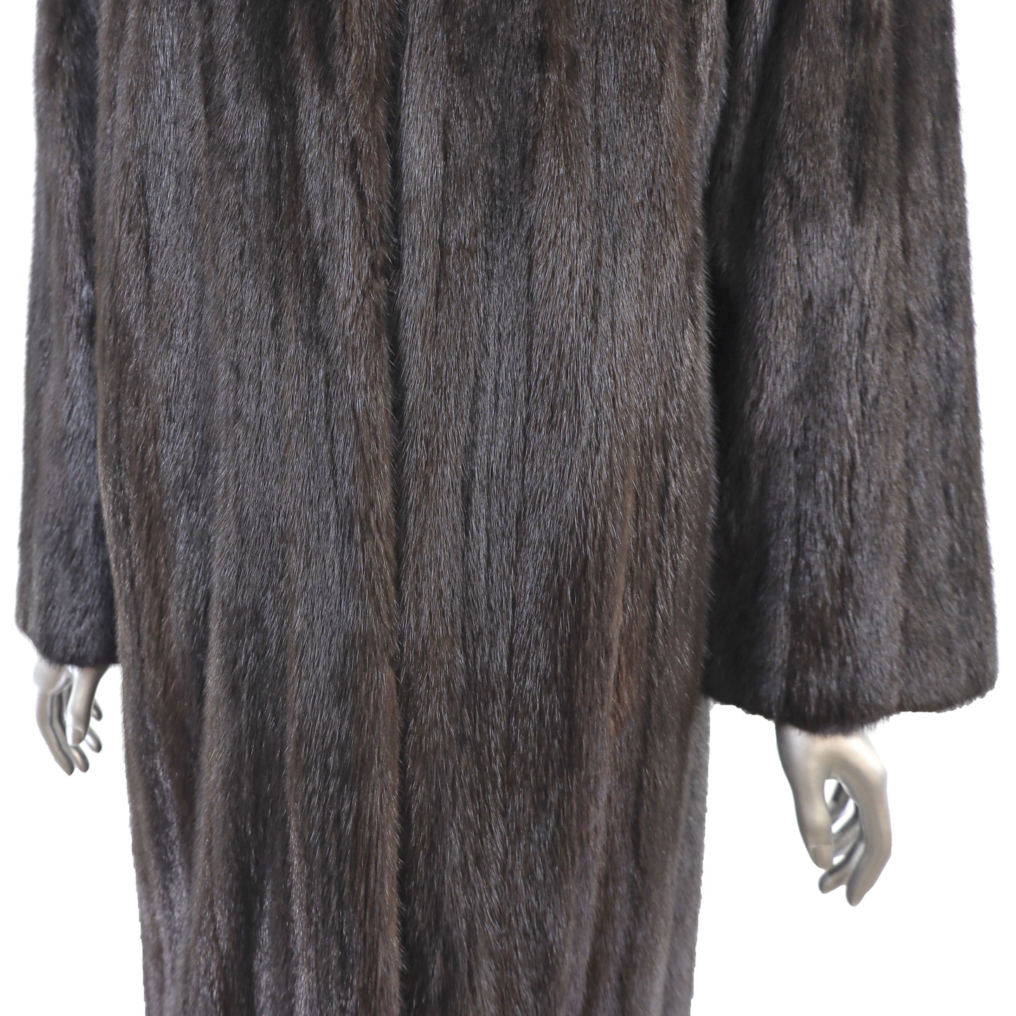 Dark Brown Mink Coat- Size M