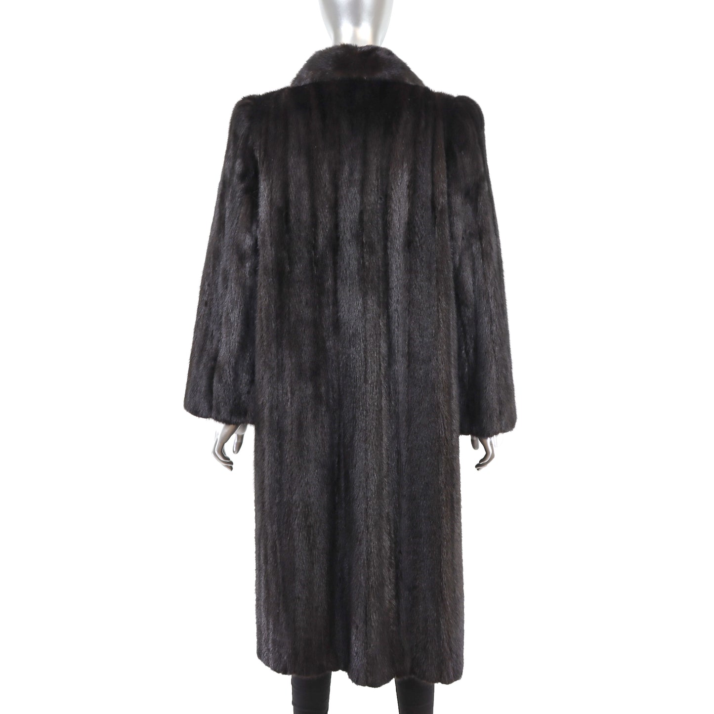 Dark Brown Mink Coat- Size M