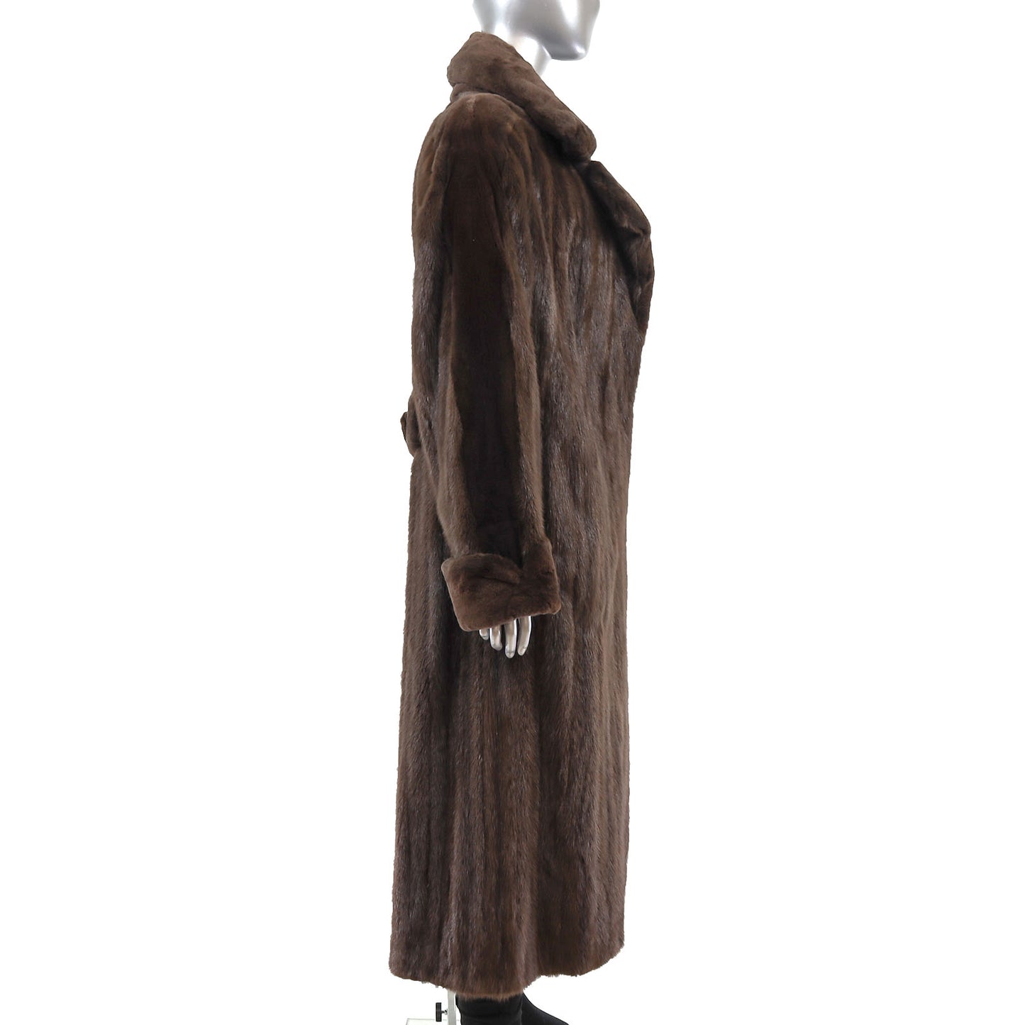 Semi Sheared Lunaraine Mink Coat- Size M