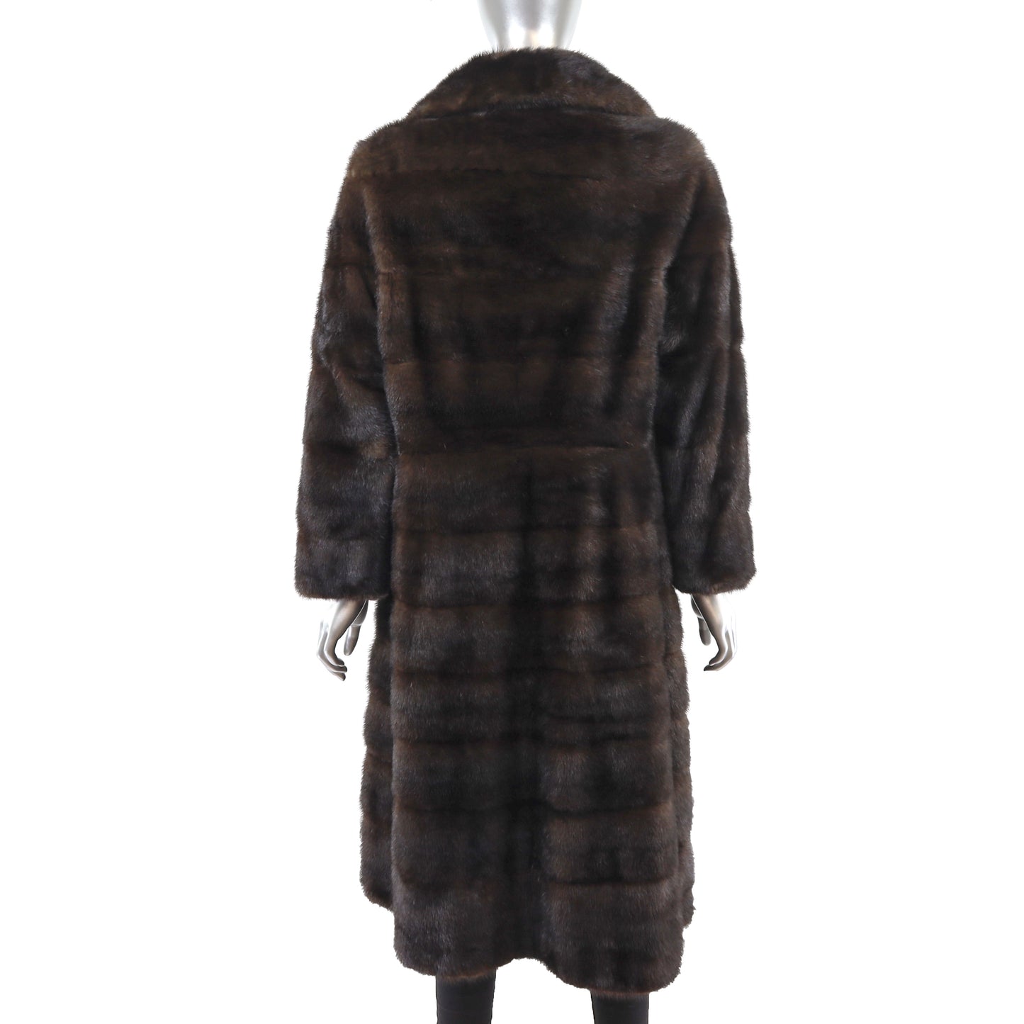 Mahogany Mink Coat- Size M