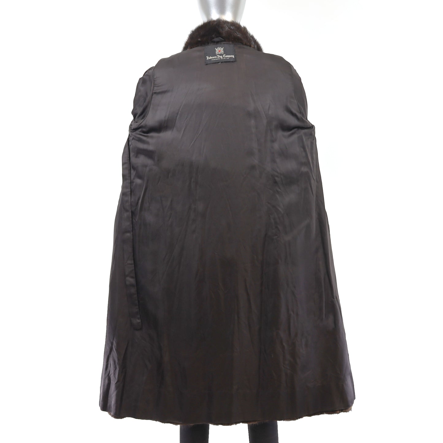 Dark Brown Mink Coat- Size M