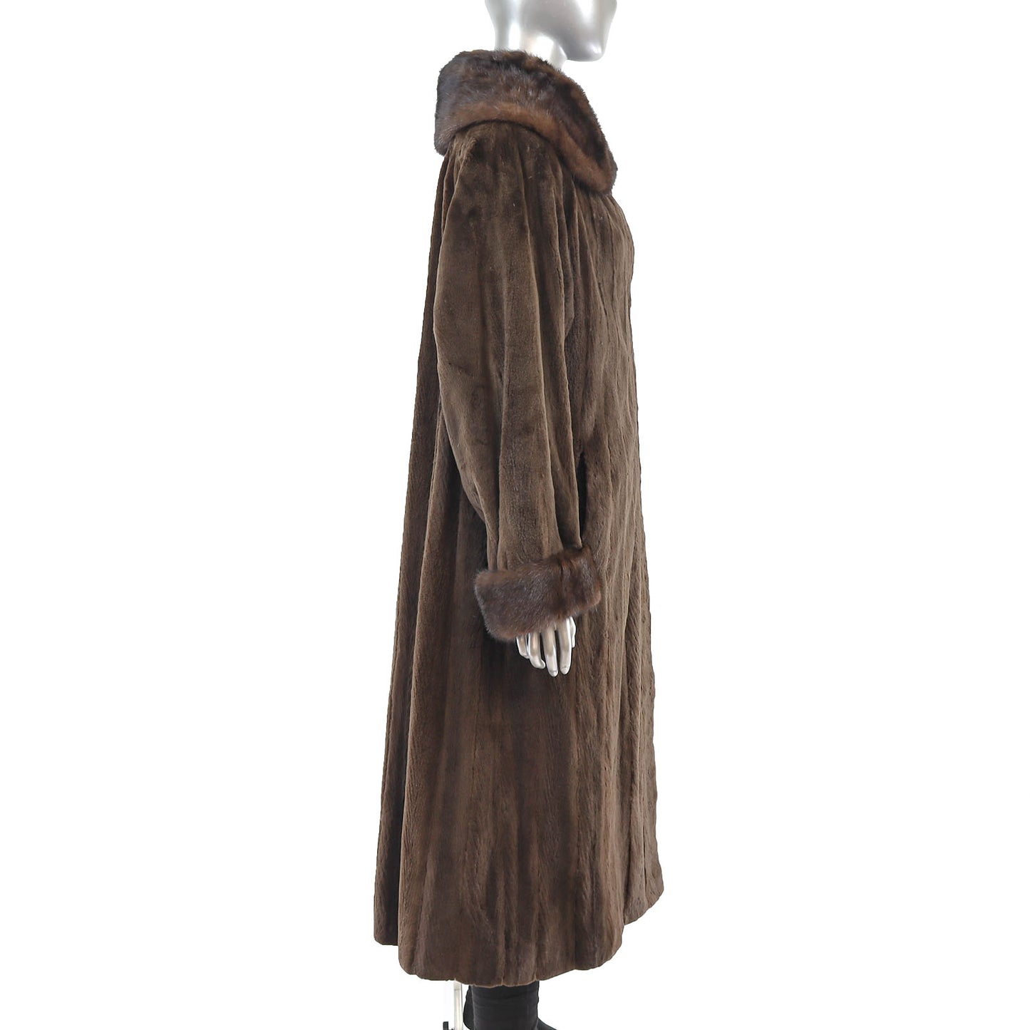 Pierre Balmain/ Saks-Fifth Avenue Sheared Mink Coat- Size XXL