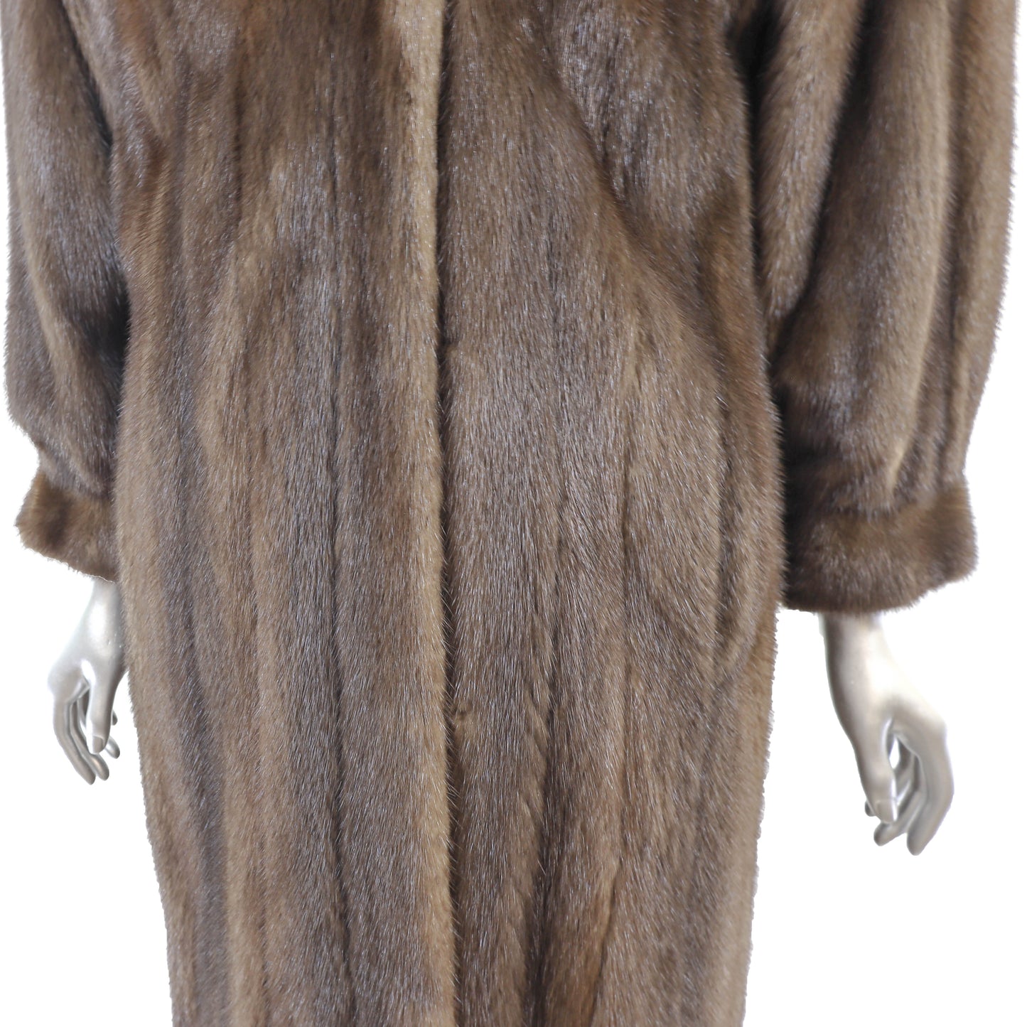 Mahogany Mink Coat- Size L