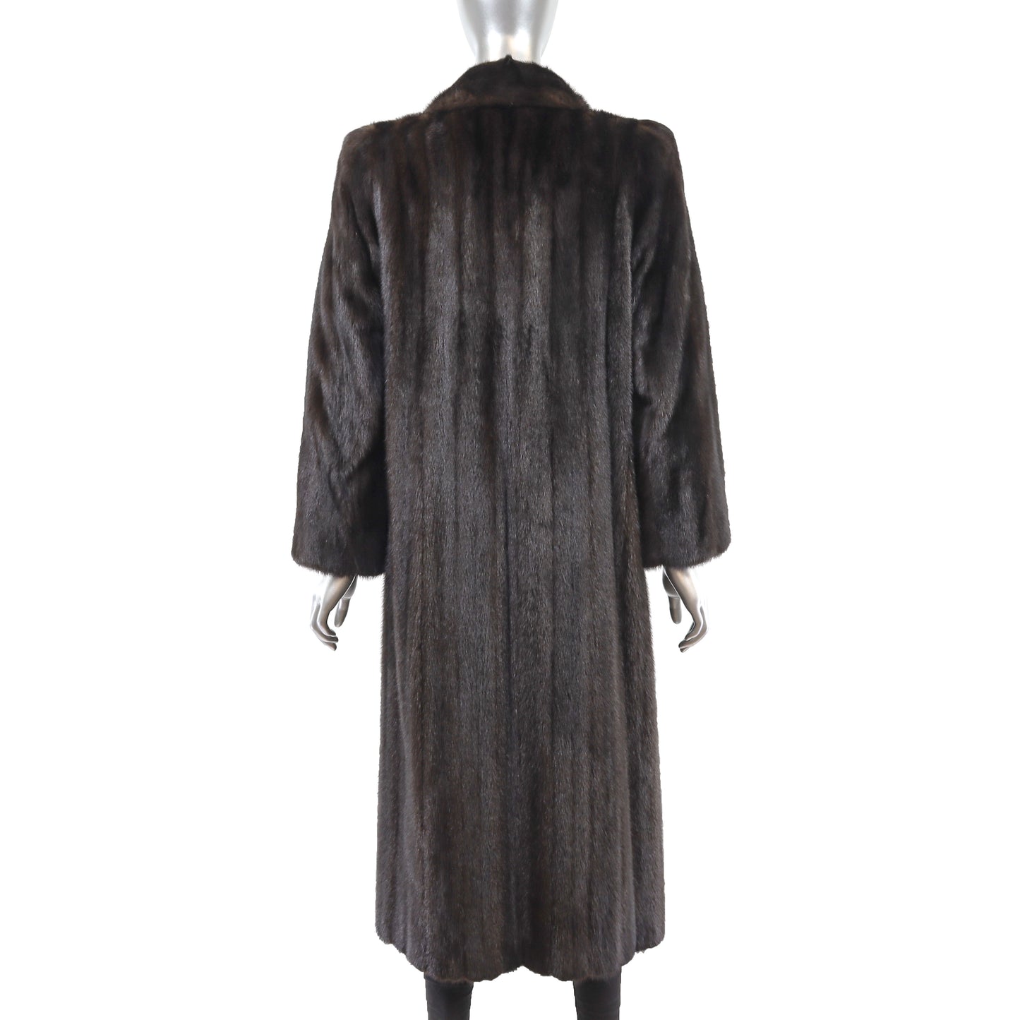 Dark Brown Mink Coat- Size M