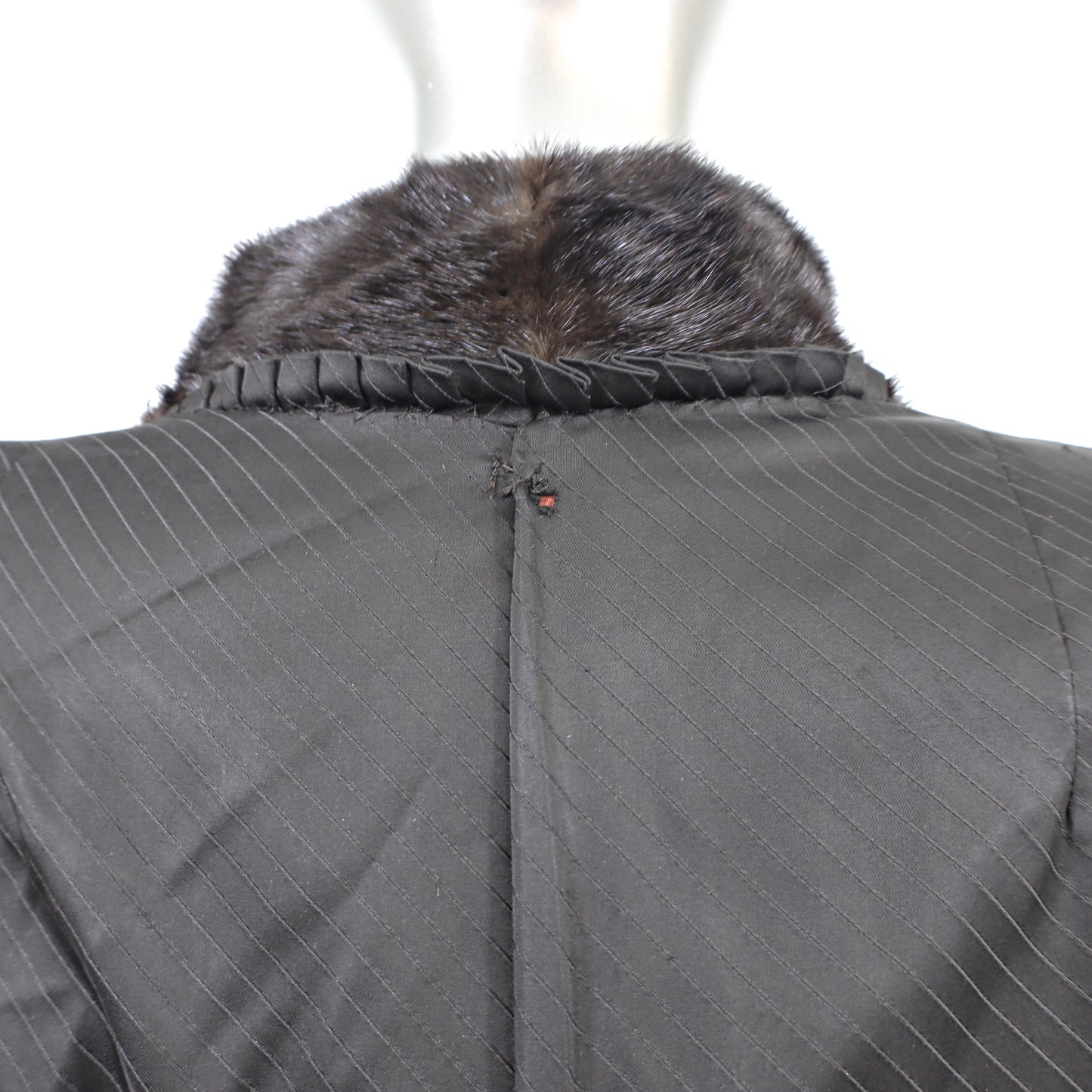 Mahogany Mink Coat- Size M
