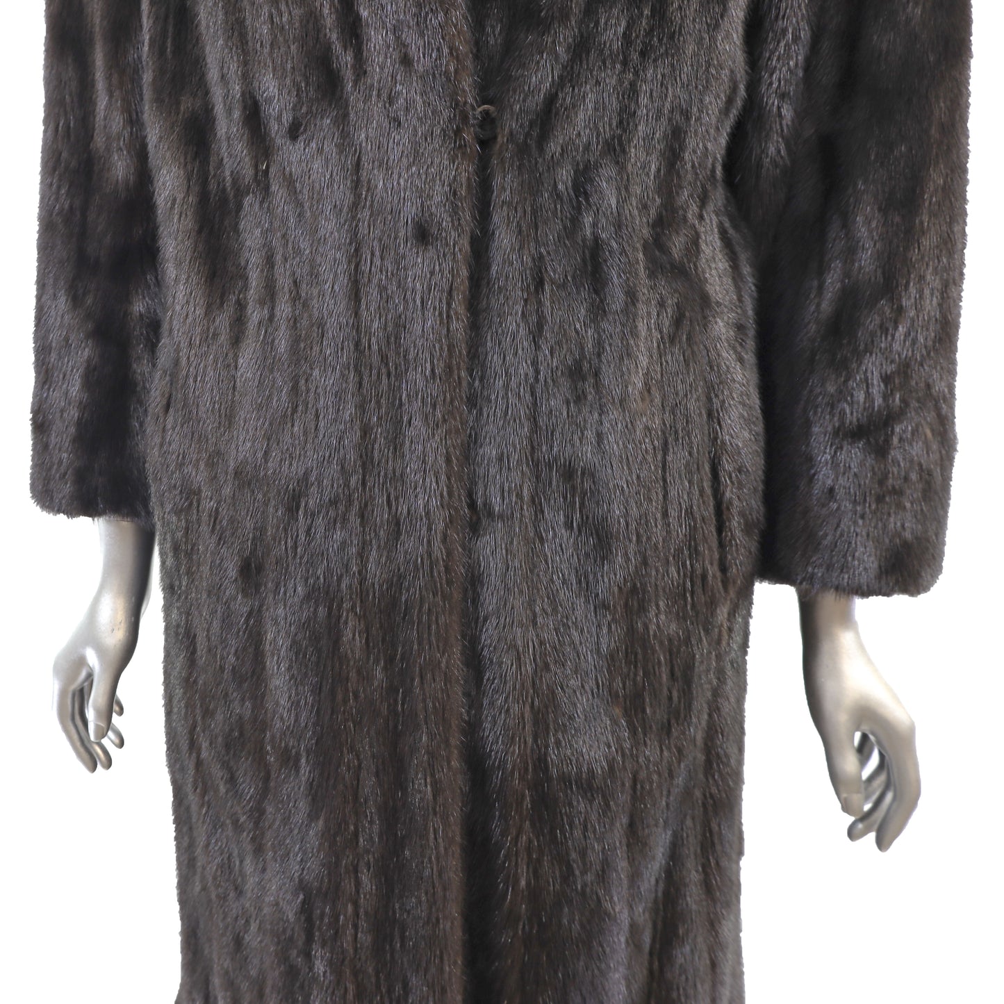 Mahogany Mink Coat- Size M