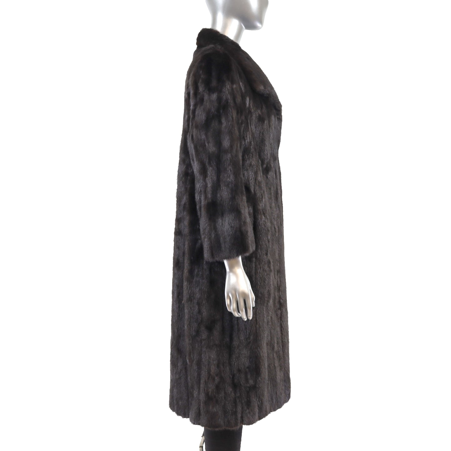 Mahogany Mink Coat- Size M