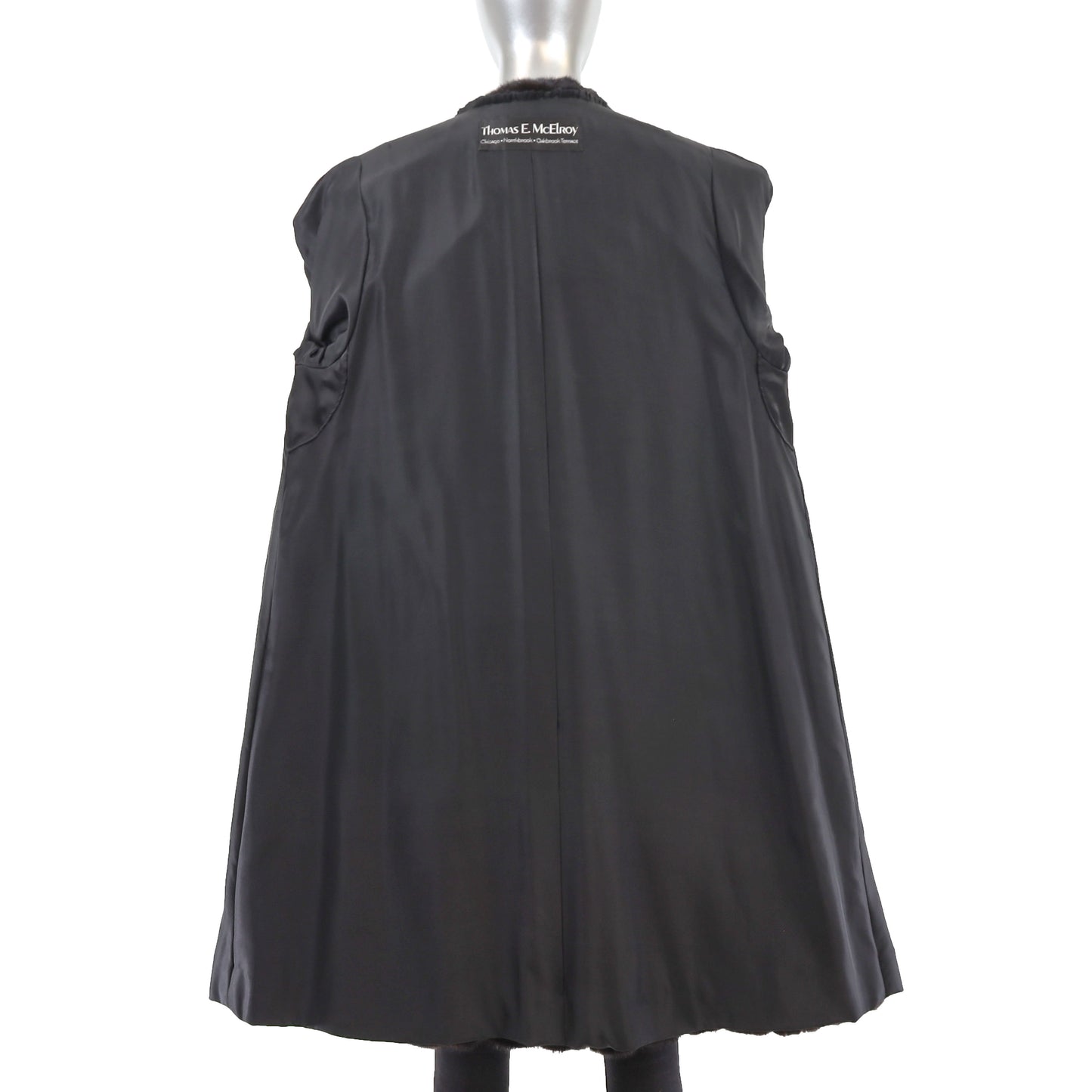 Dark Brown Mink Coat- Size M