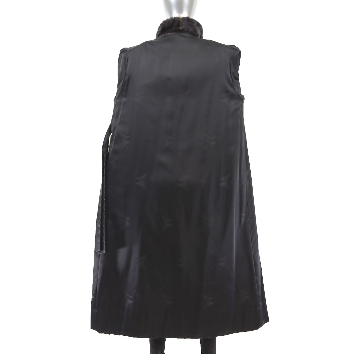 Dark Brown Mink Coat- Size M