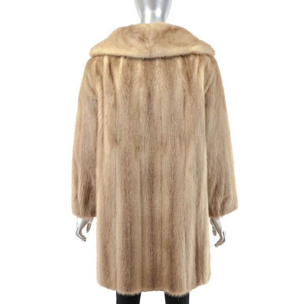 Autumn Haze Mink Coat- Size XL