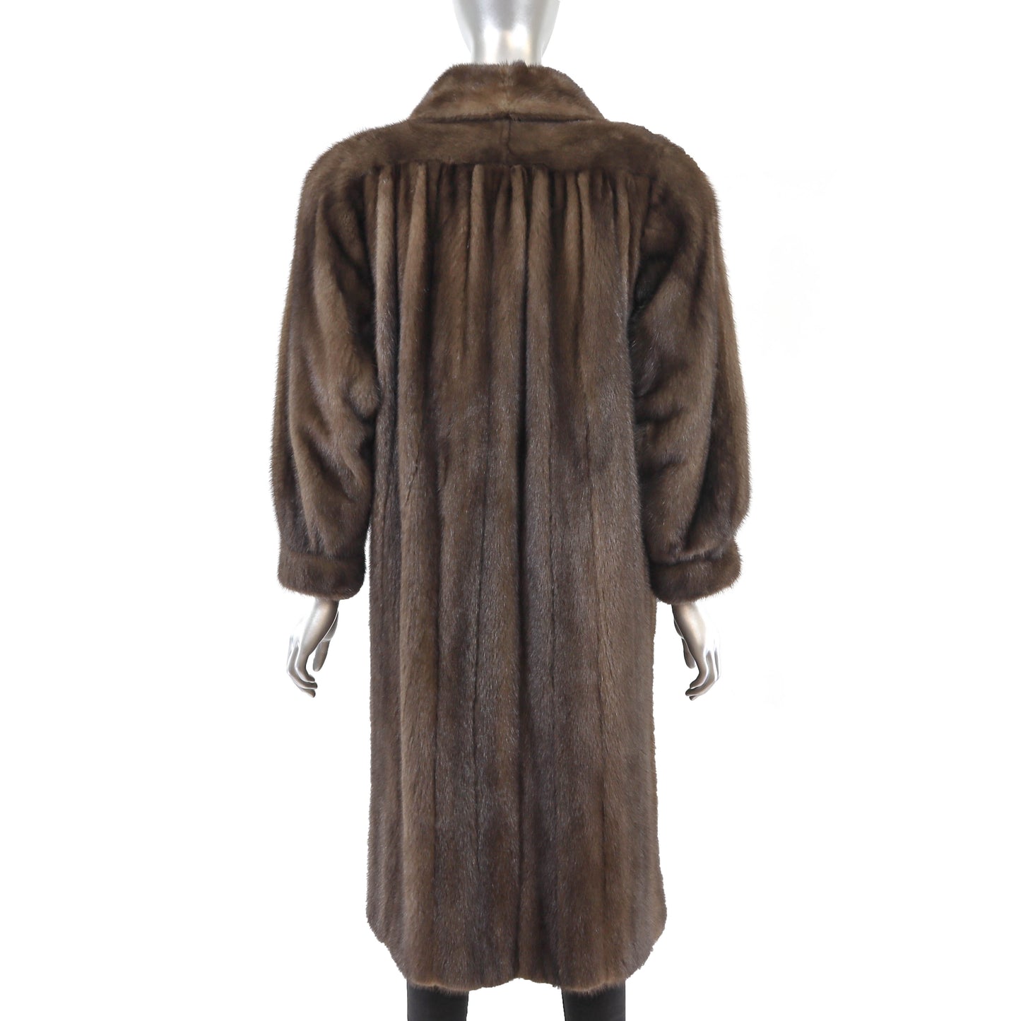 Mahogany Mink Coat- Size L