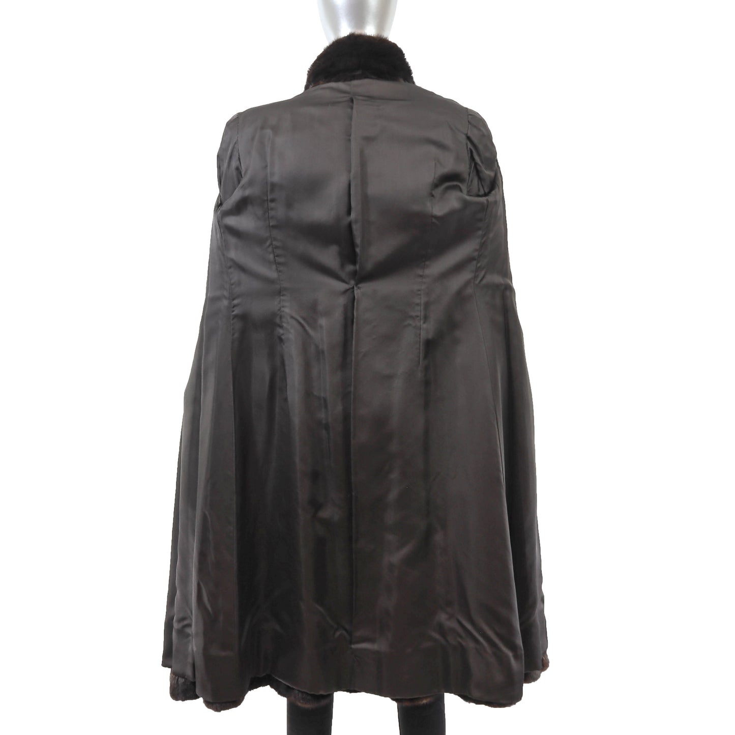 Brown Mink Coat- Size S