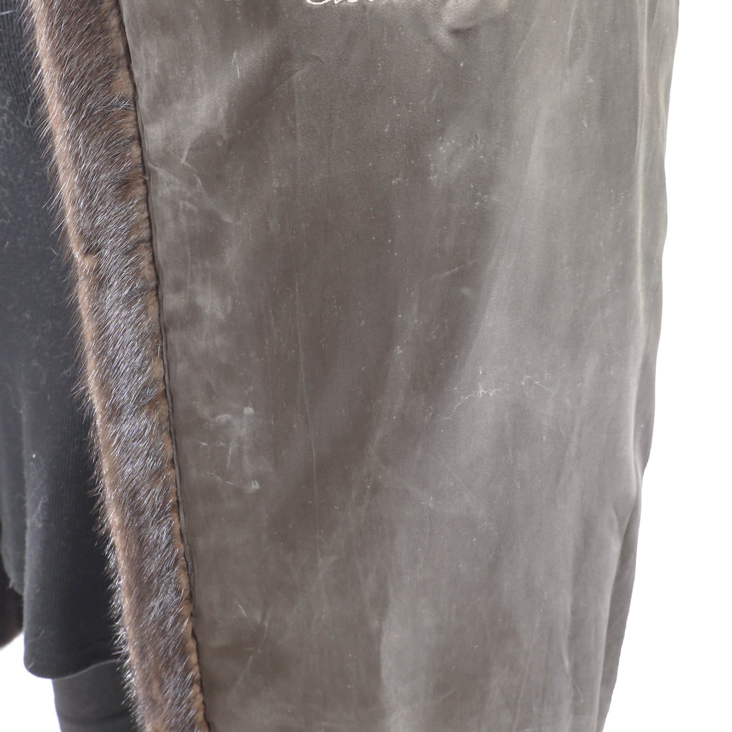 Brown Mink Coat- Size L