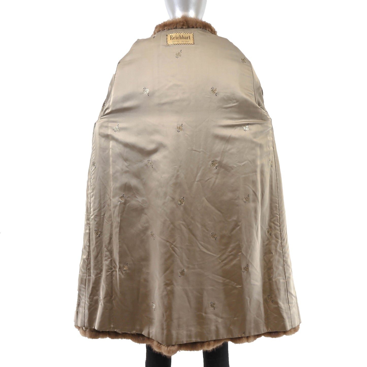 Light Brown Mink Coat- Size L