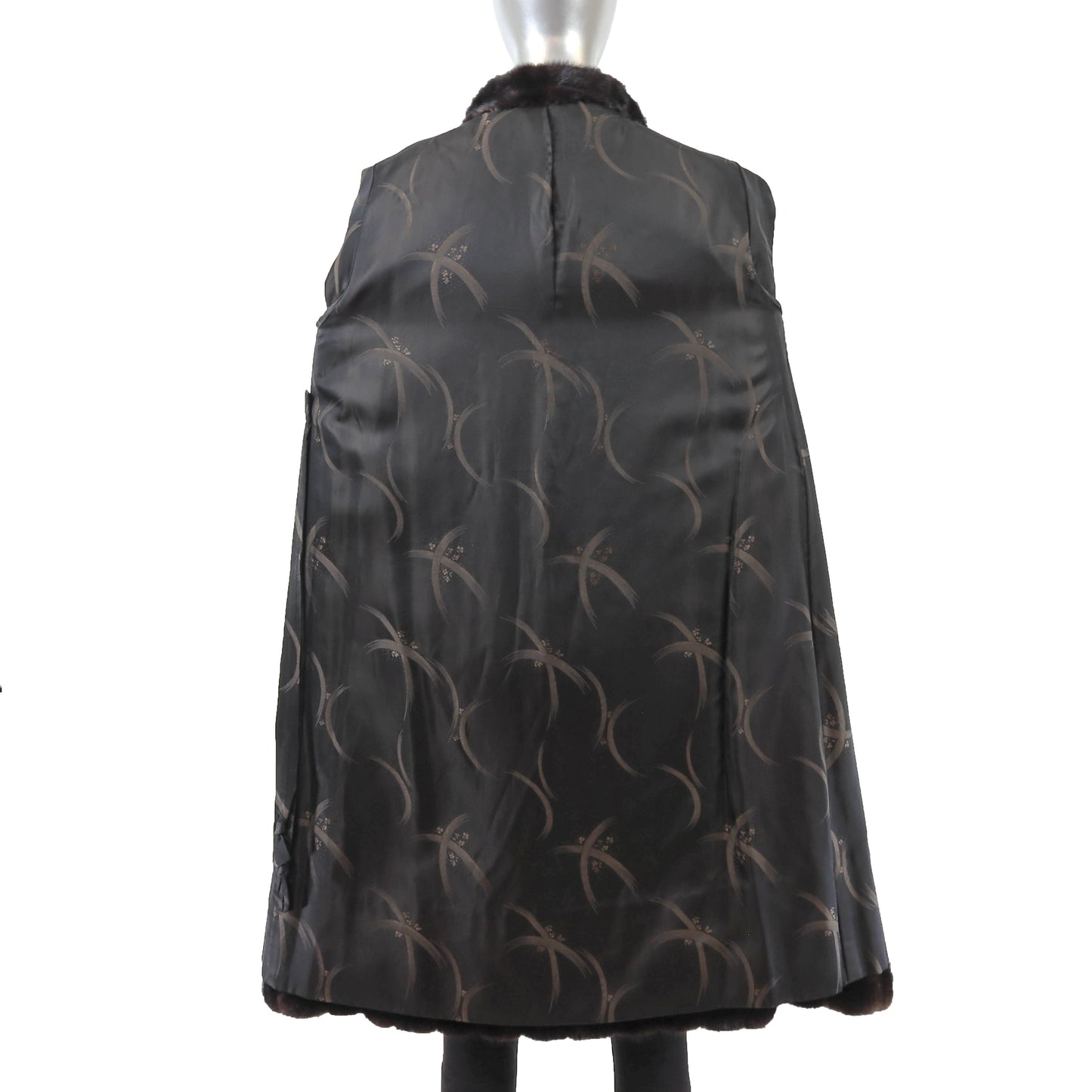 Dark Brown Mink Coat- Size M