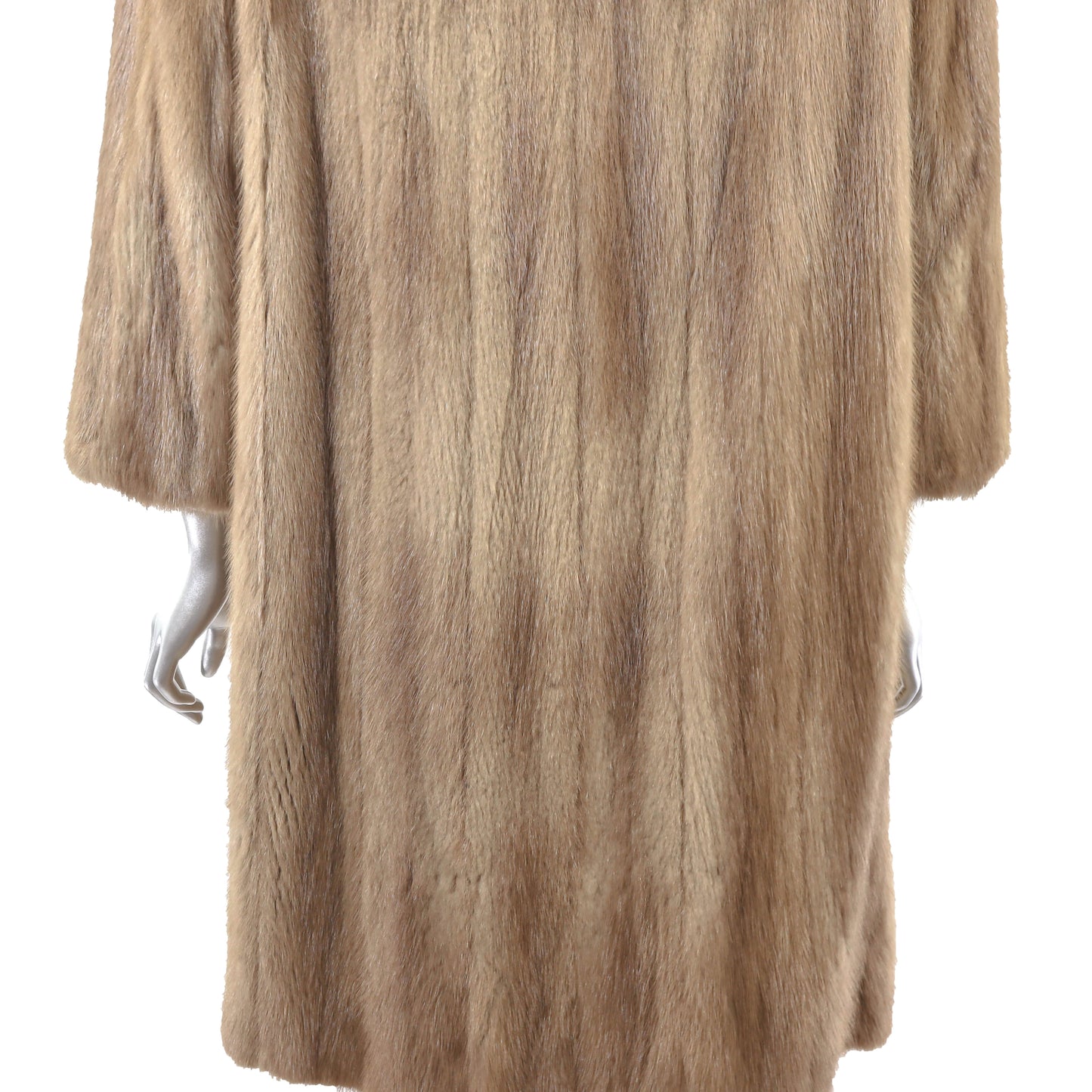 Light Brown Mink Coat- Size M