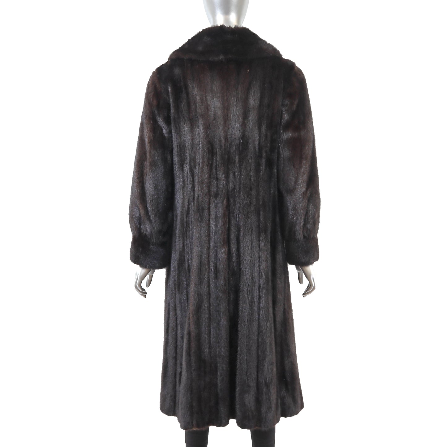 Black Mink Coat- Size S