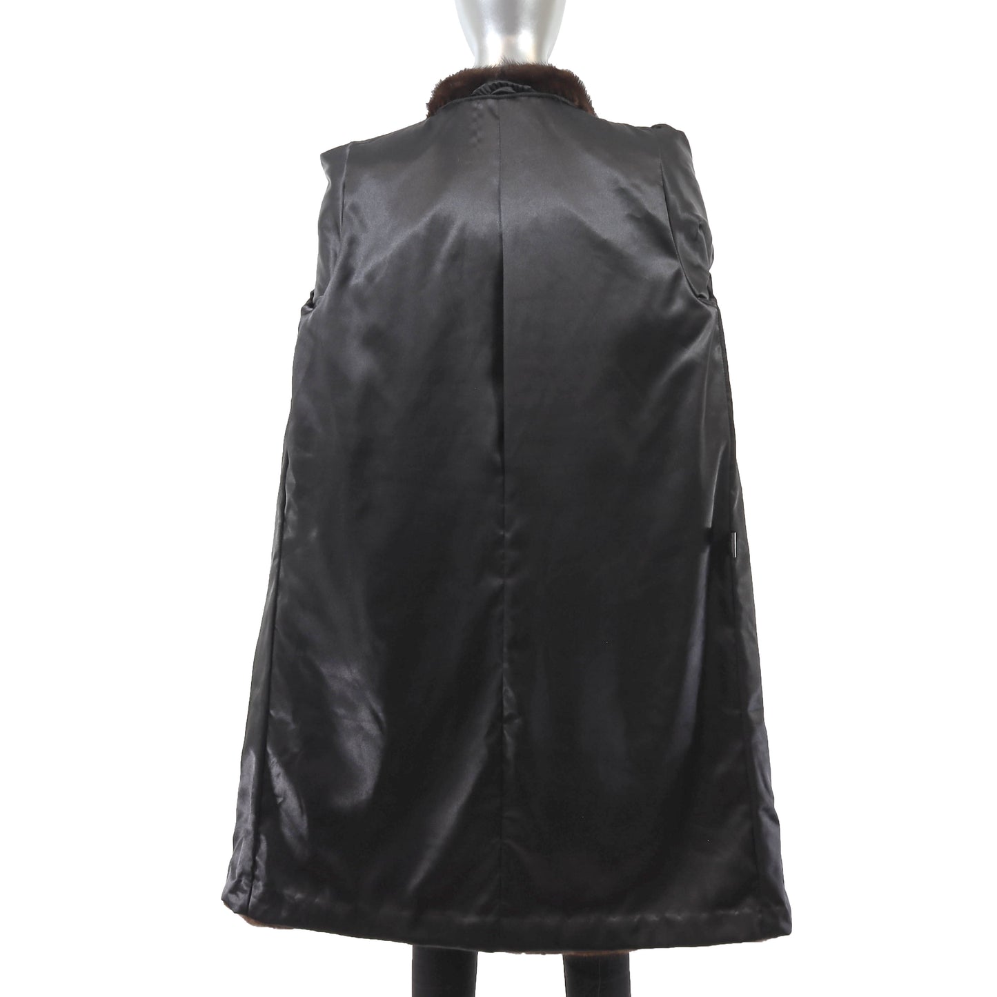Brown Mink Coat- Size M