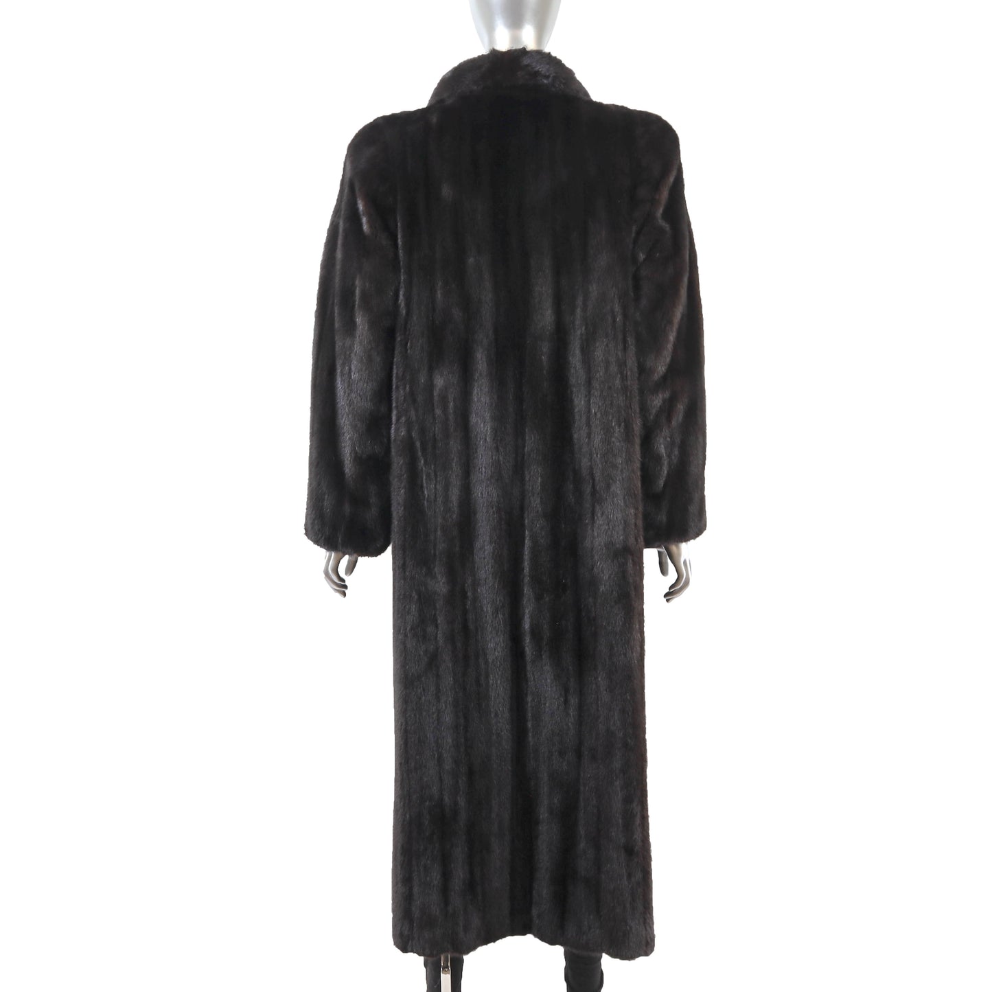 Black Mink Coat- Size S