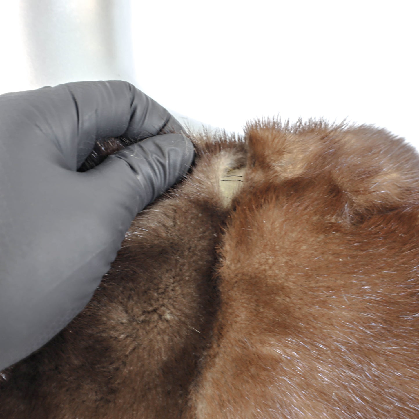 Brown Mink Coat- Size M