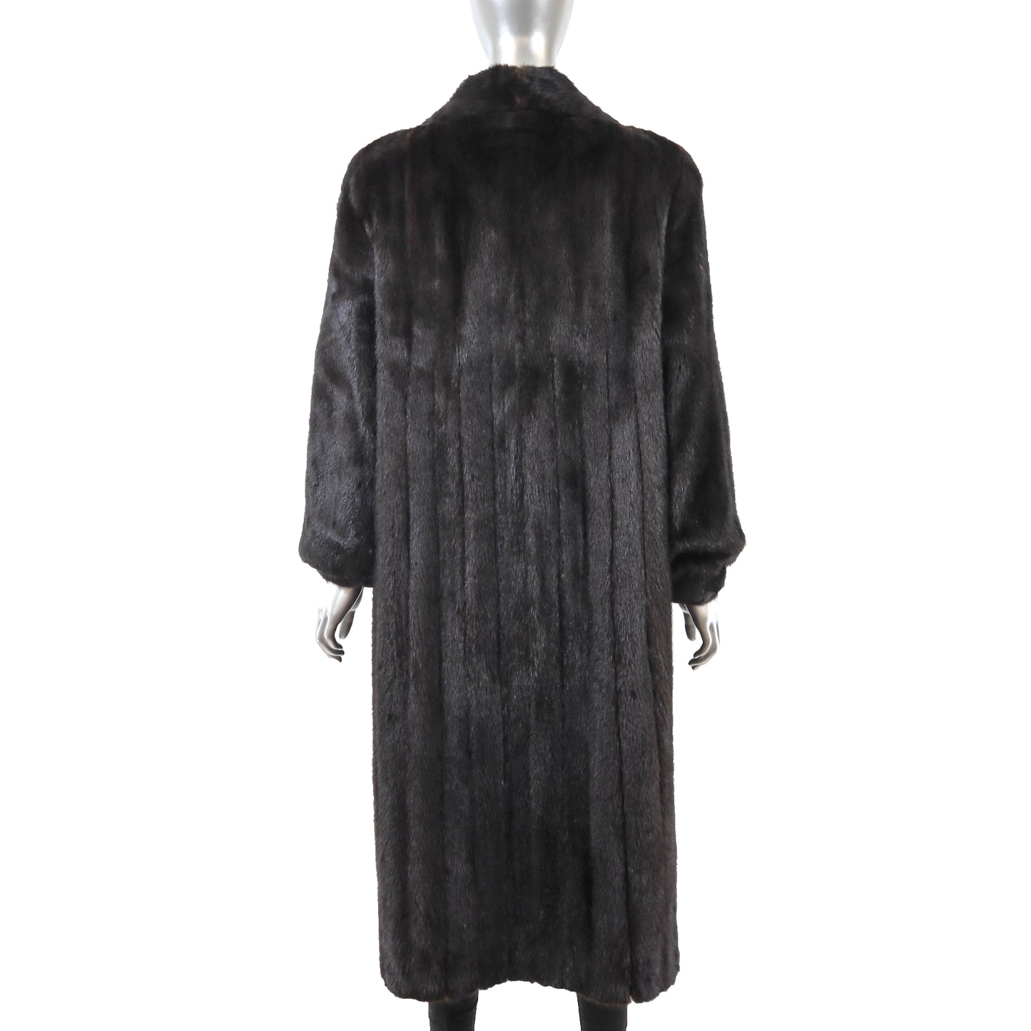 Dark Brown Mink Coat- Size L