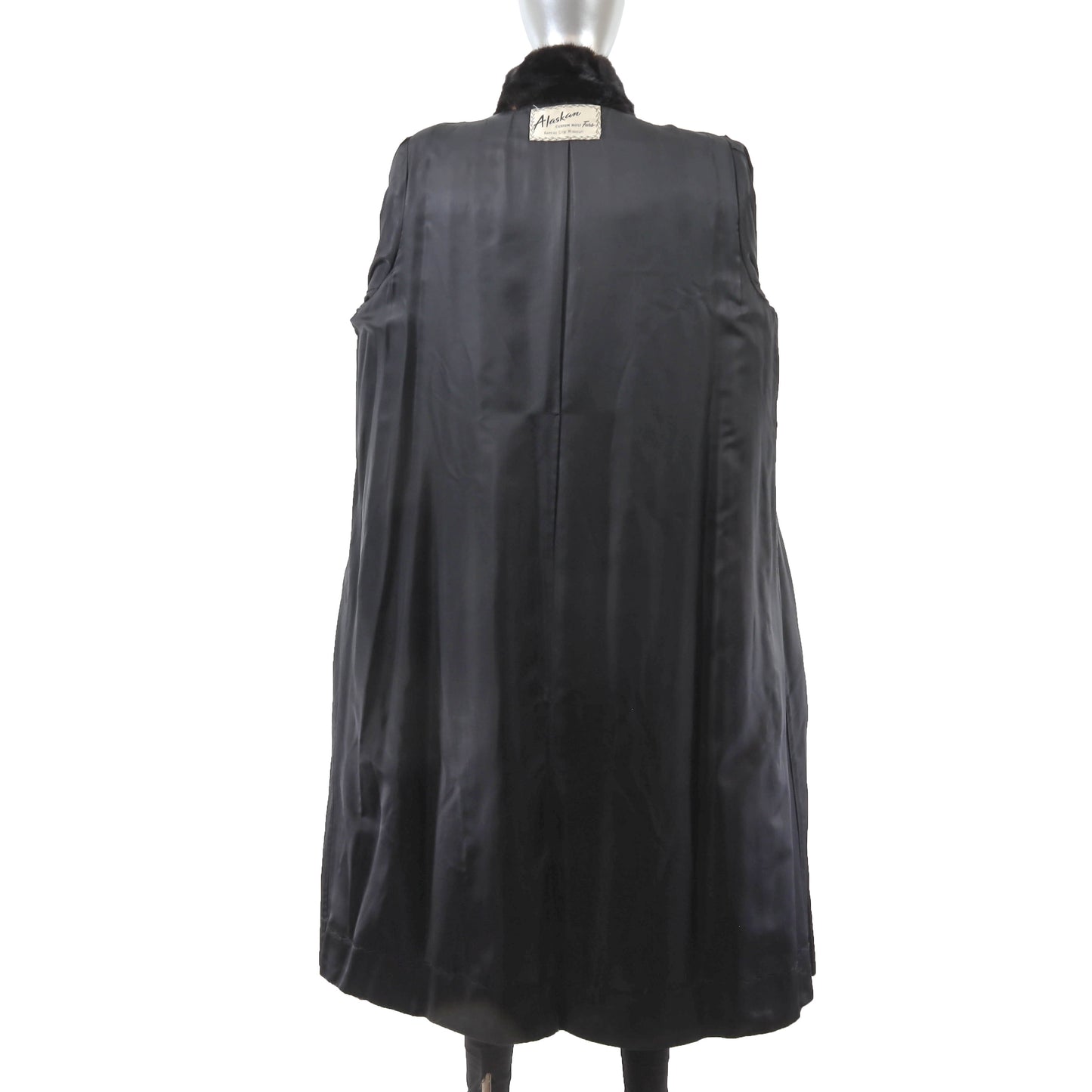 Dark Brown Mink Coat- Size XXL