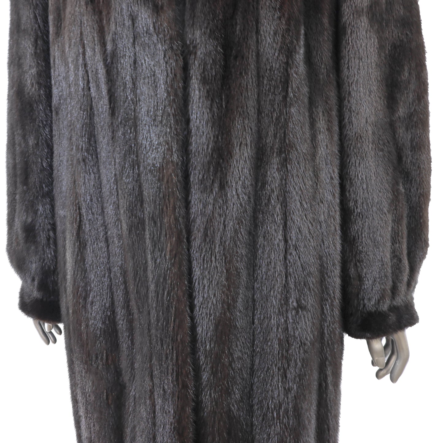 Dark Brown Mink Coat- Size XXL