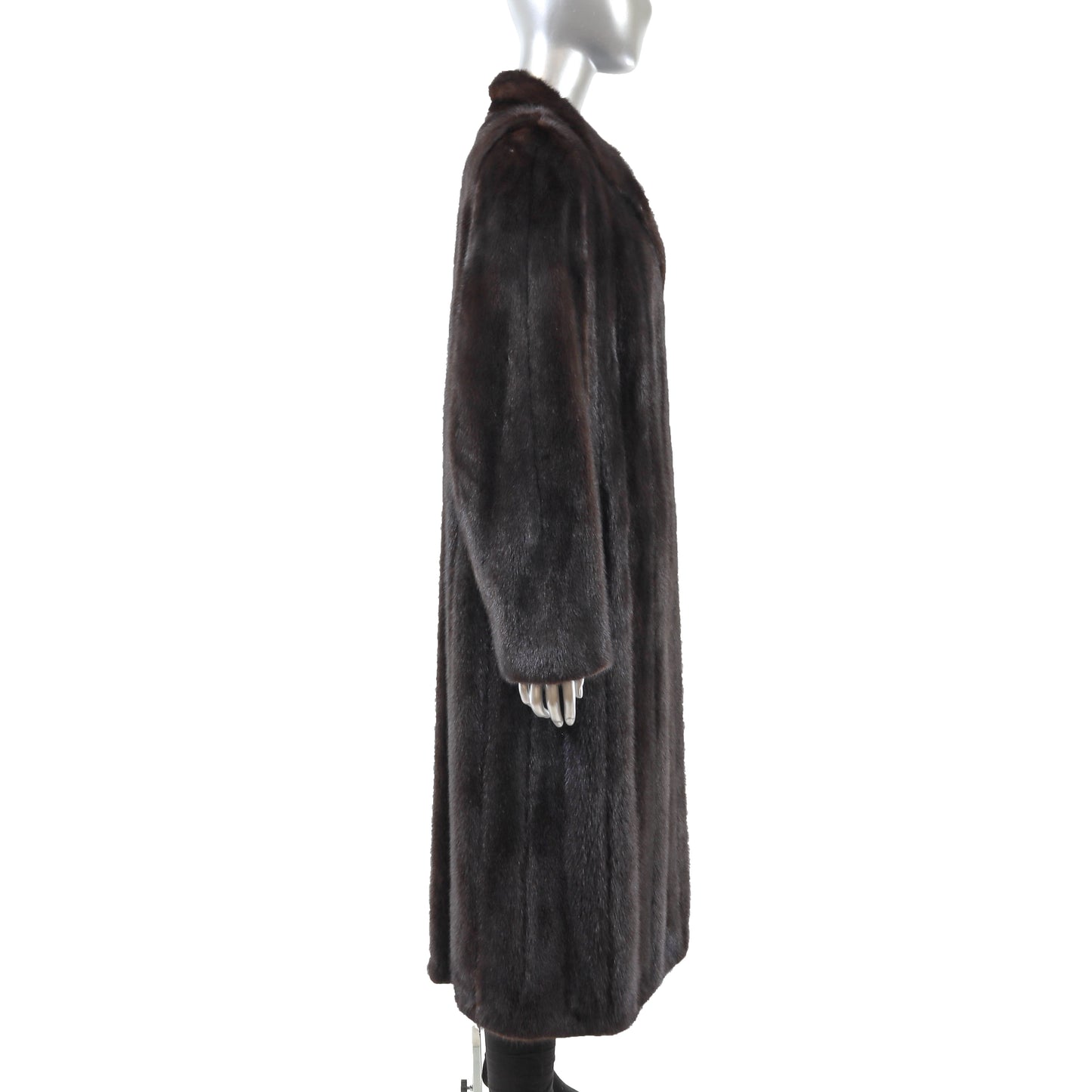 Brown Mink Coat- Size M
