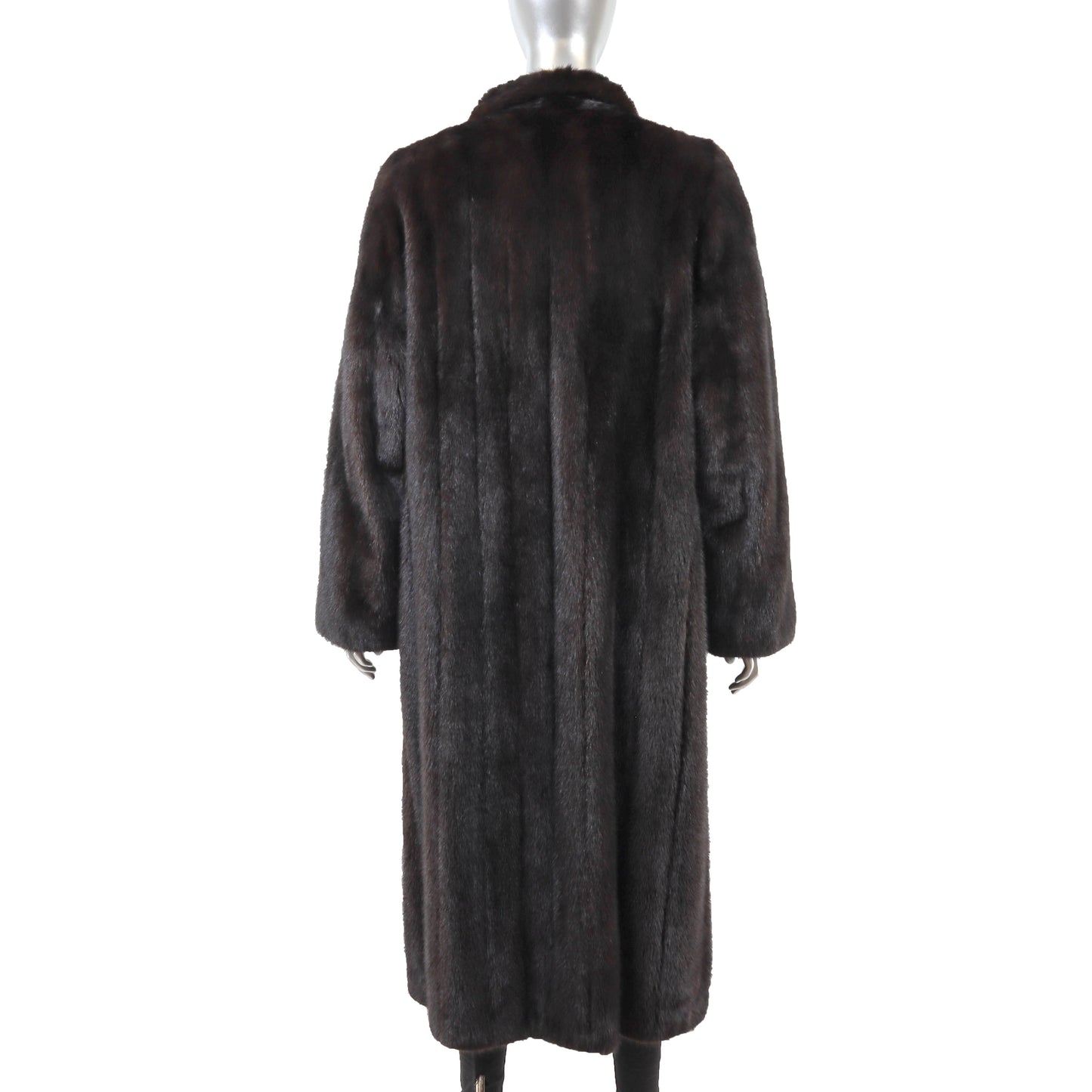 Brown Mink Coat- Size M