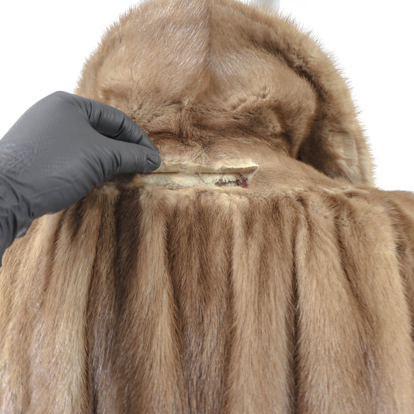 Light Brown Mink Coat- Size M-L