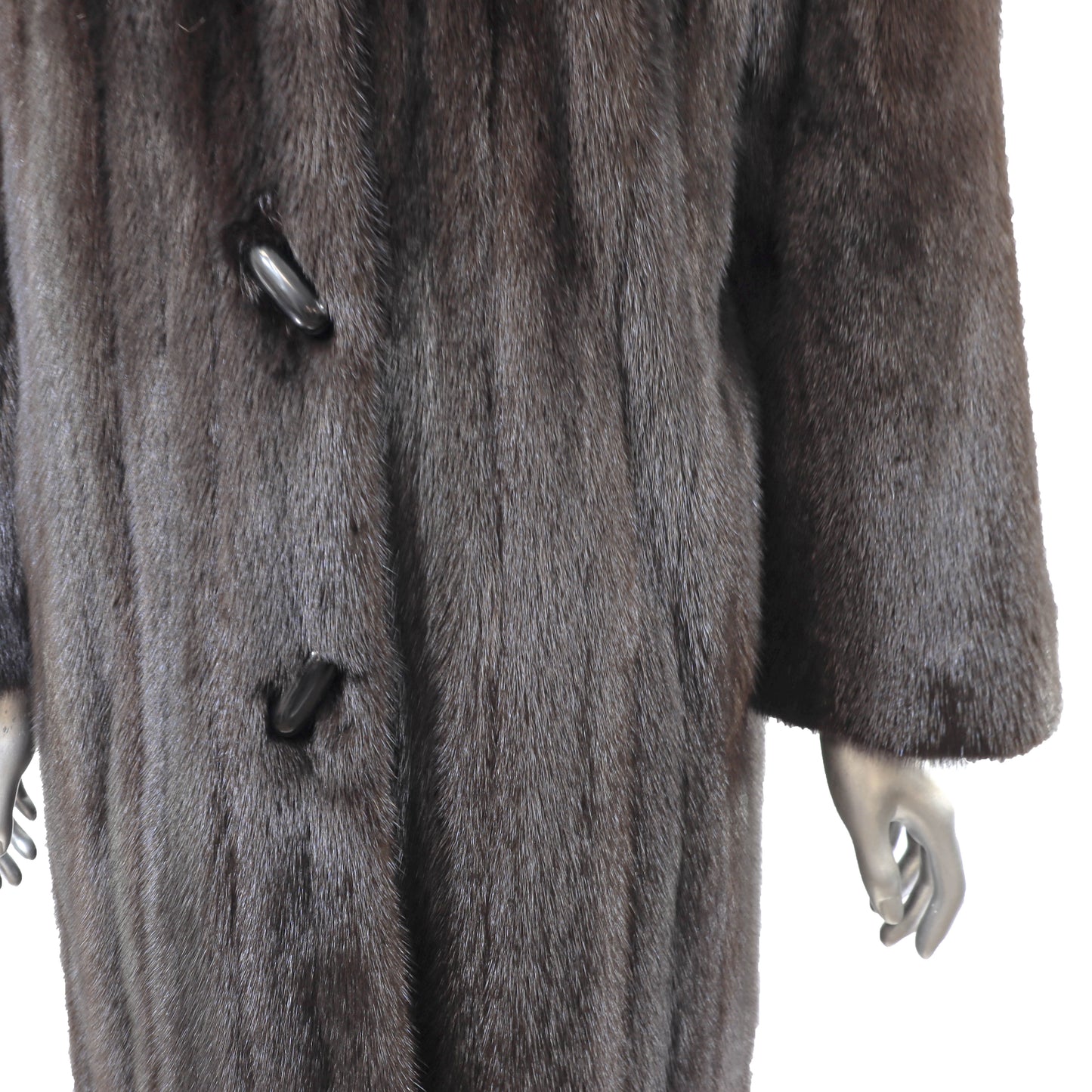 Christian Dior Black Mink 3/4 Coat- Size M
