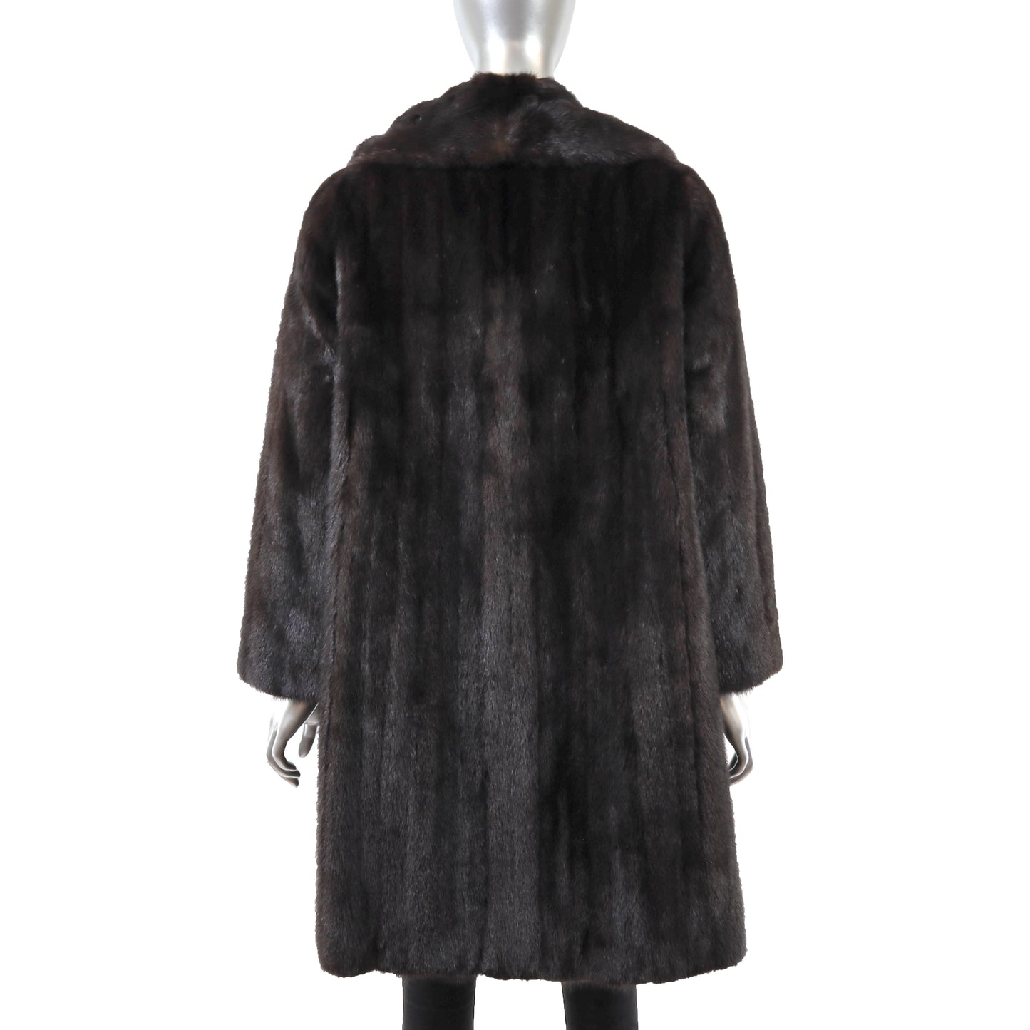 Christian Dior Black Mink 3/4 Coat- Size M