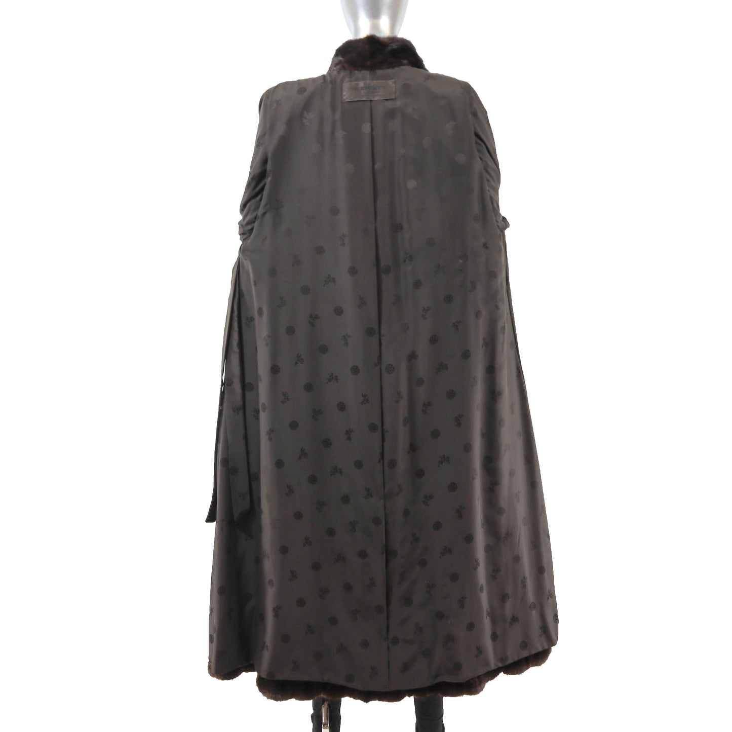 Brown Mink Coat- Size L